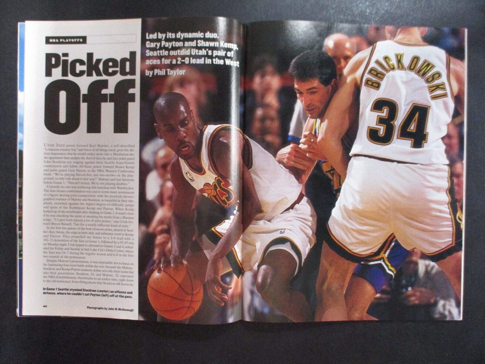 Sports Illustrated May 27 1996 Michael Jordan Phil Jackson Ship Label EX