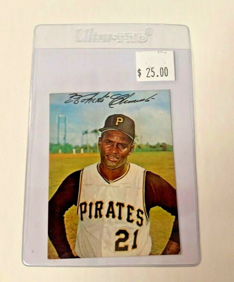 Roberto Clemente 1983 Mactac Starliner Sticker