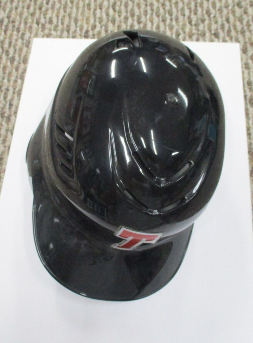 Tampa Bay Rays Throwback Black Helmet lefty 7 1/4 MLB Authentic Helmet 2