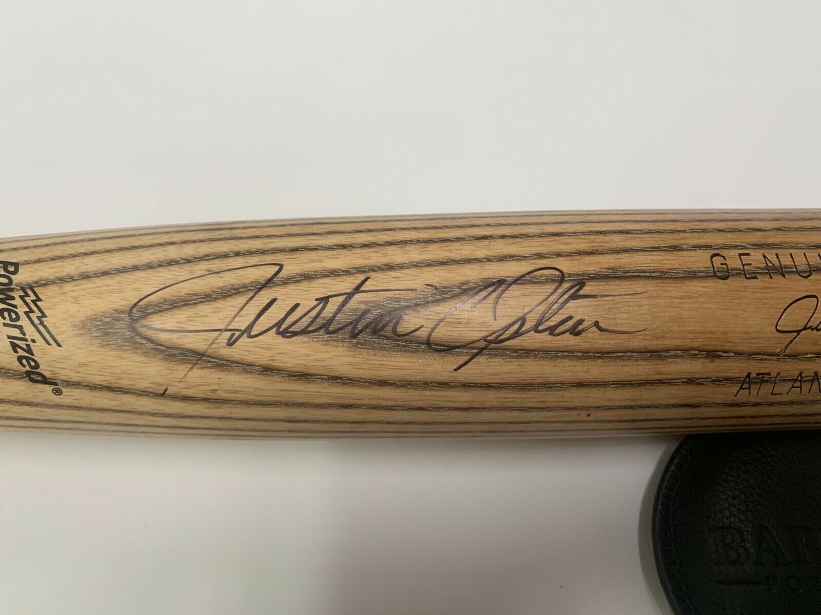 Justin Upton Atlanta Braves Game Used Autographed Signed LS Bat JSA COA #DD46711