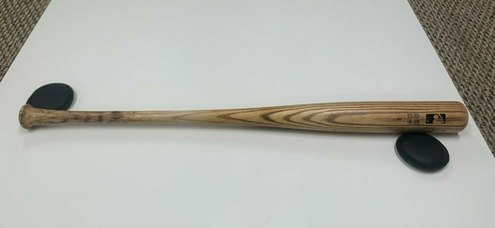 Justin Upton Atlanta Braves Game Used Autographed Signed LS Bat JSA COA #DD46711