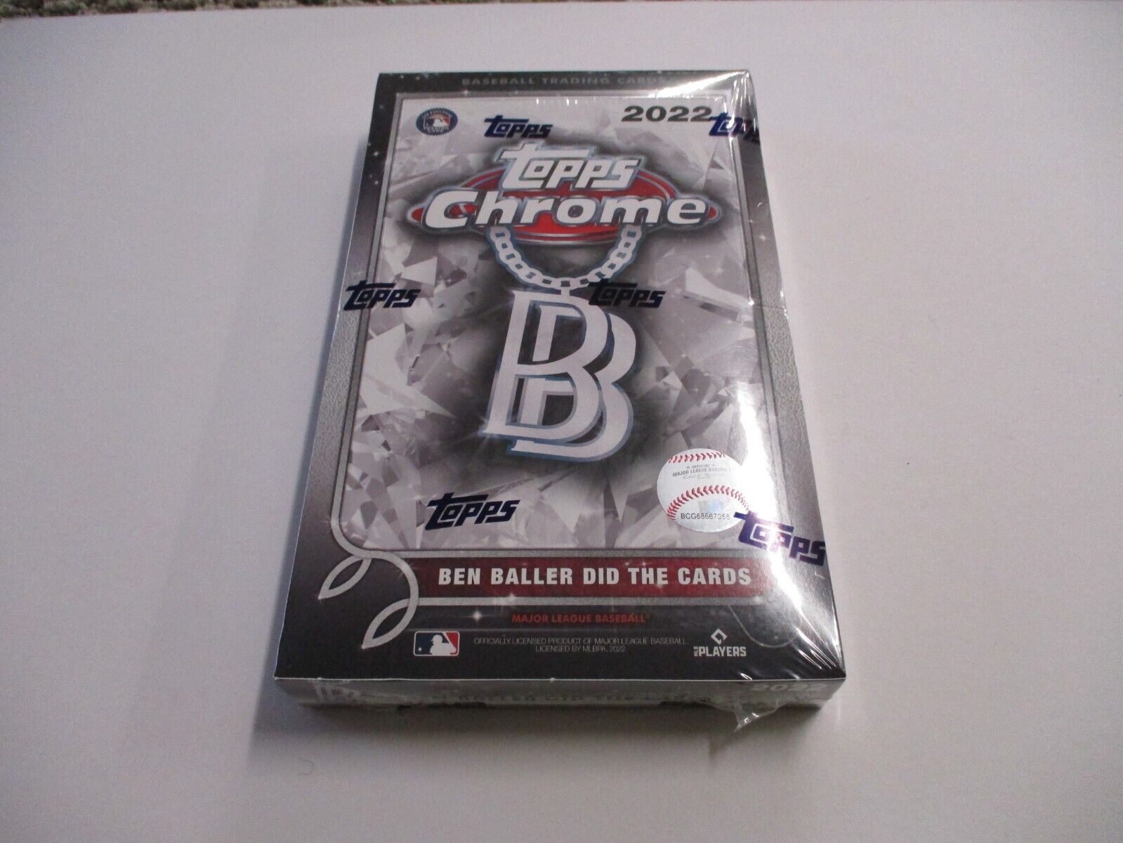 MLB Topps Chrome 2022 Ben Baller Edition 24 Packs Sealed Trading Card Box