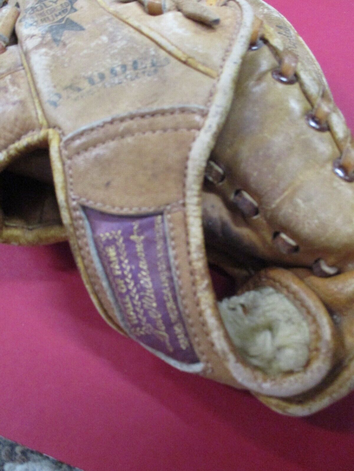 Ted Williams 1966 Hall of Fame Model Baseball Glove Custom Built Nylon