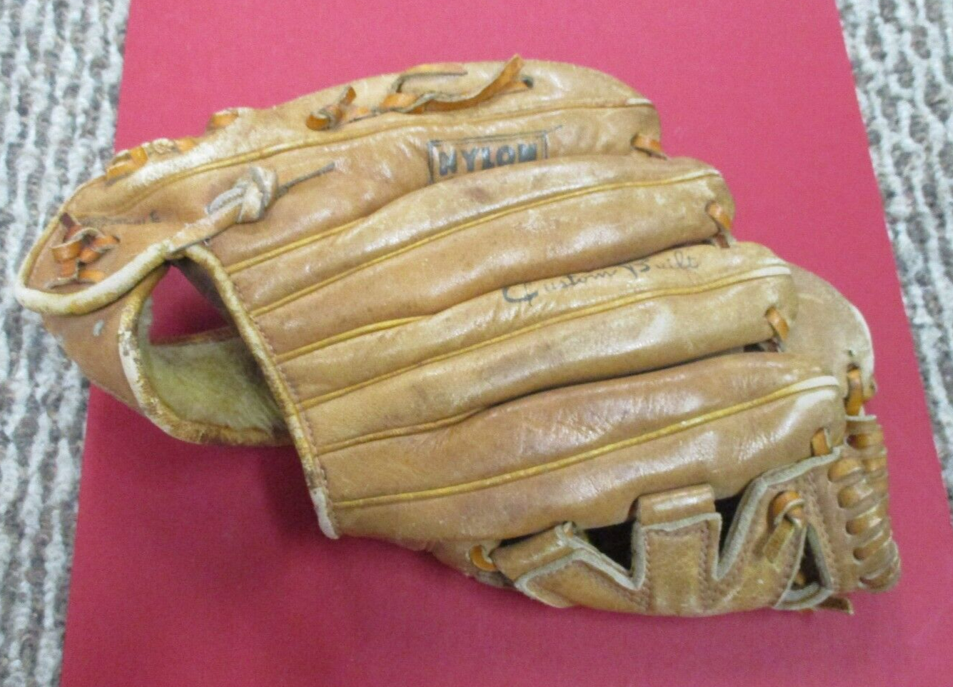 Ted Williams 1966 Hall of Fame Model Baseball Glove Custom Built Nylon