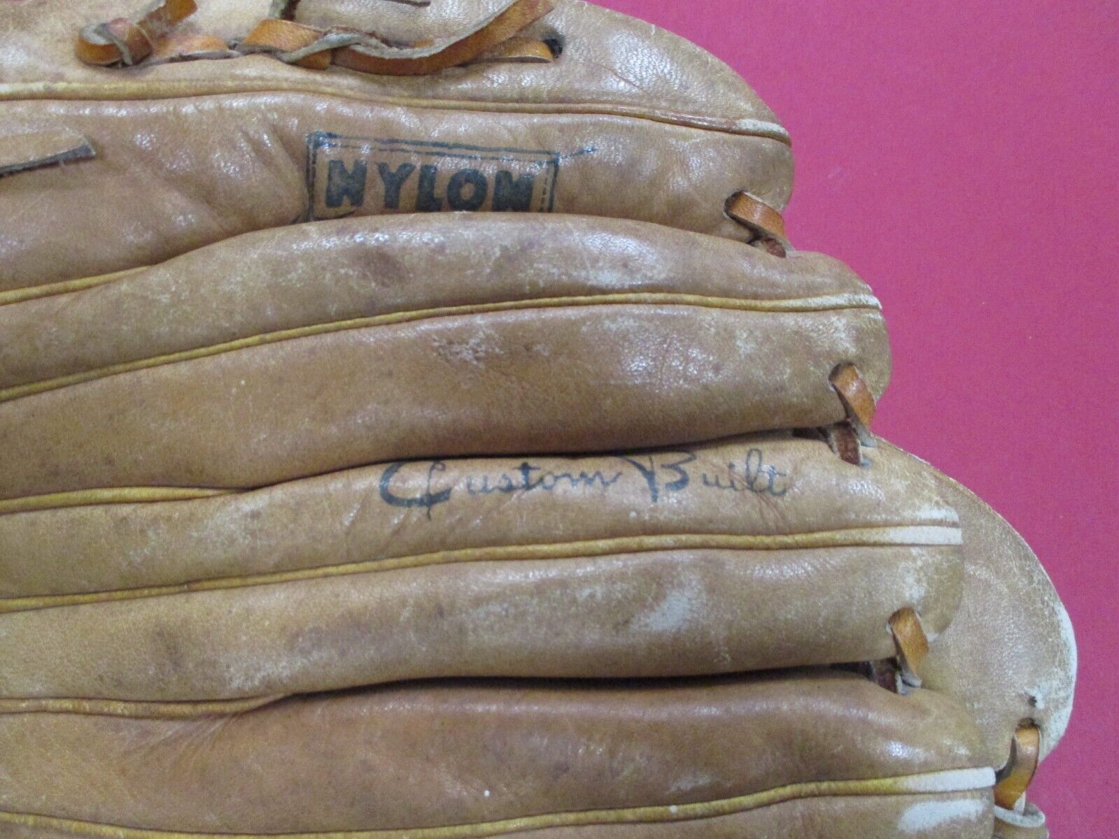 Ted Williams 1966 Hall of Fame Model Baseball Glove Custom Built Nylon