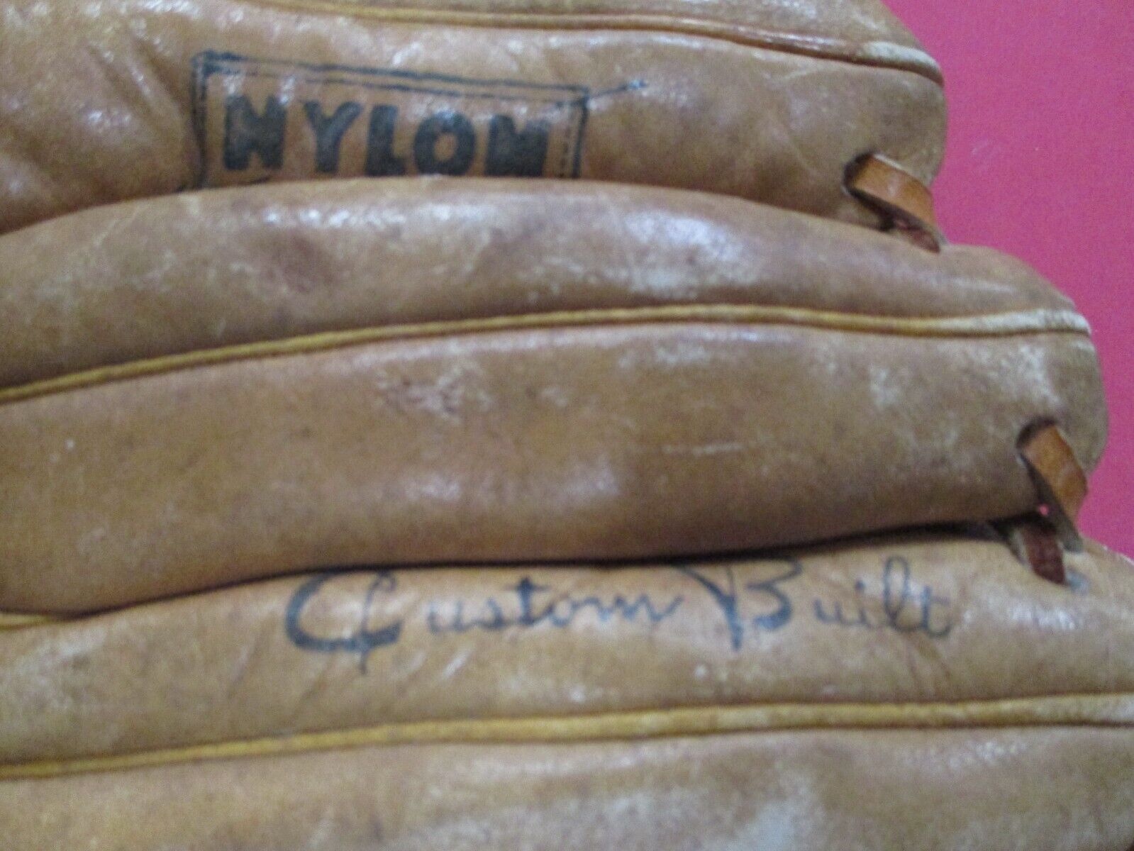 Ted Williams 1966 Hall of Fame Model Baseball Glove Custom Built Nylon