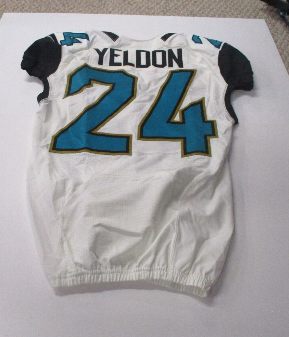 T.J. Yeldon 2013 Game Issued Jacksonville Jaguars Jersey #24 Size 40 Alabama