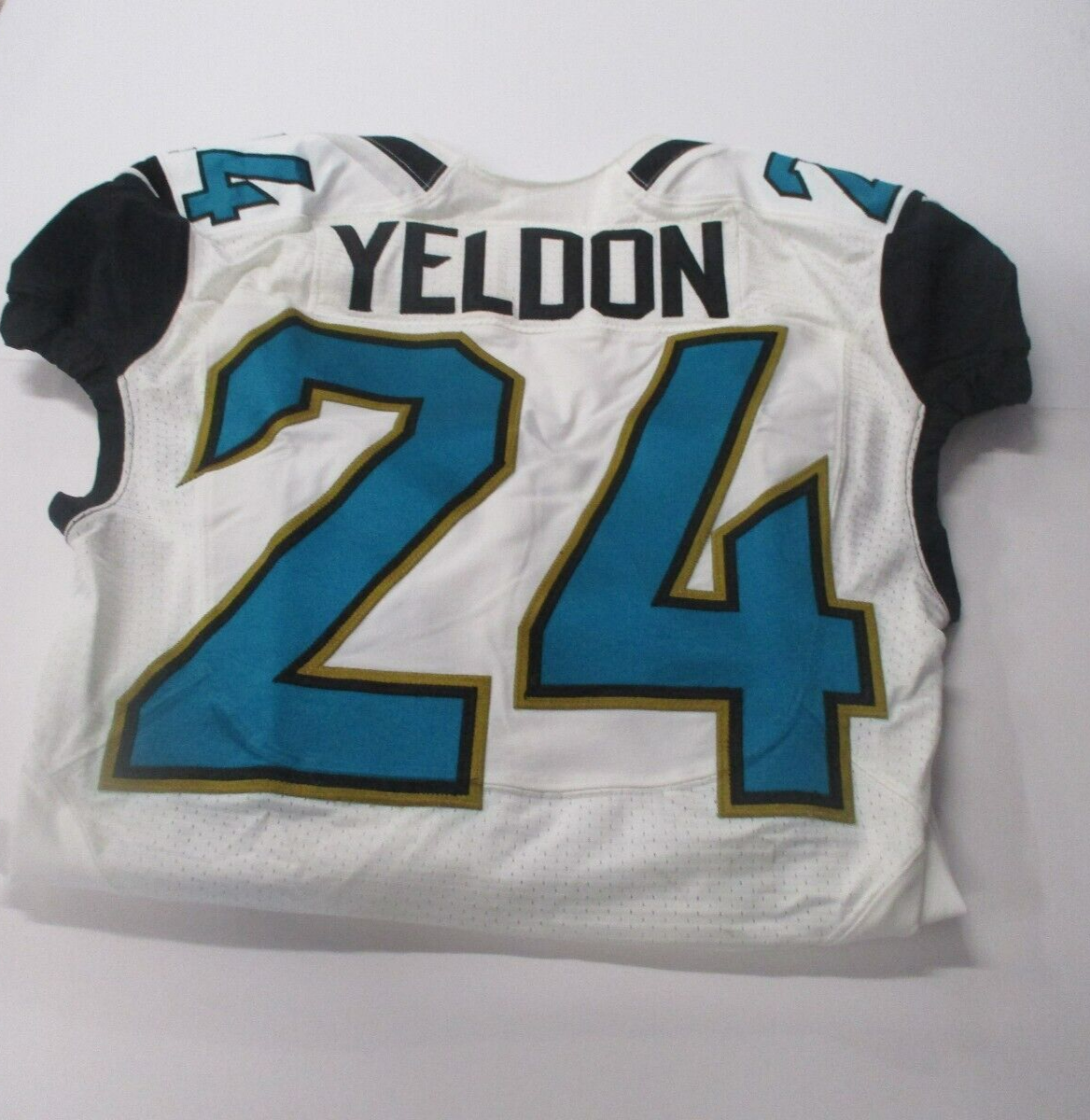 T.J. Yeldon 2013 Game Issued Jacksonville Jaguars Jersey #24 Size 40 Alabama