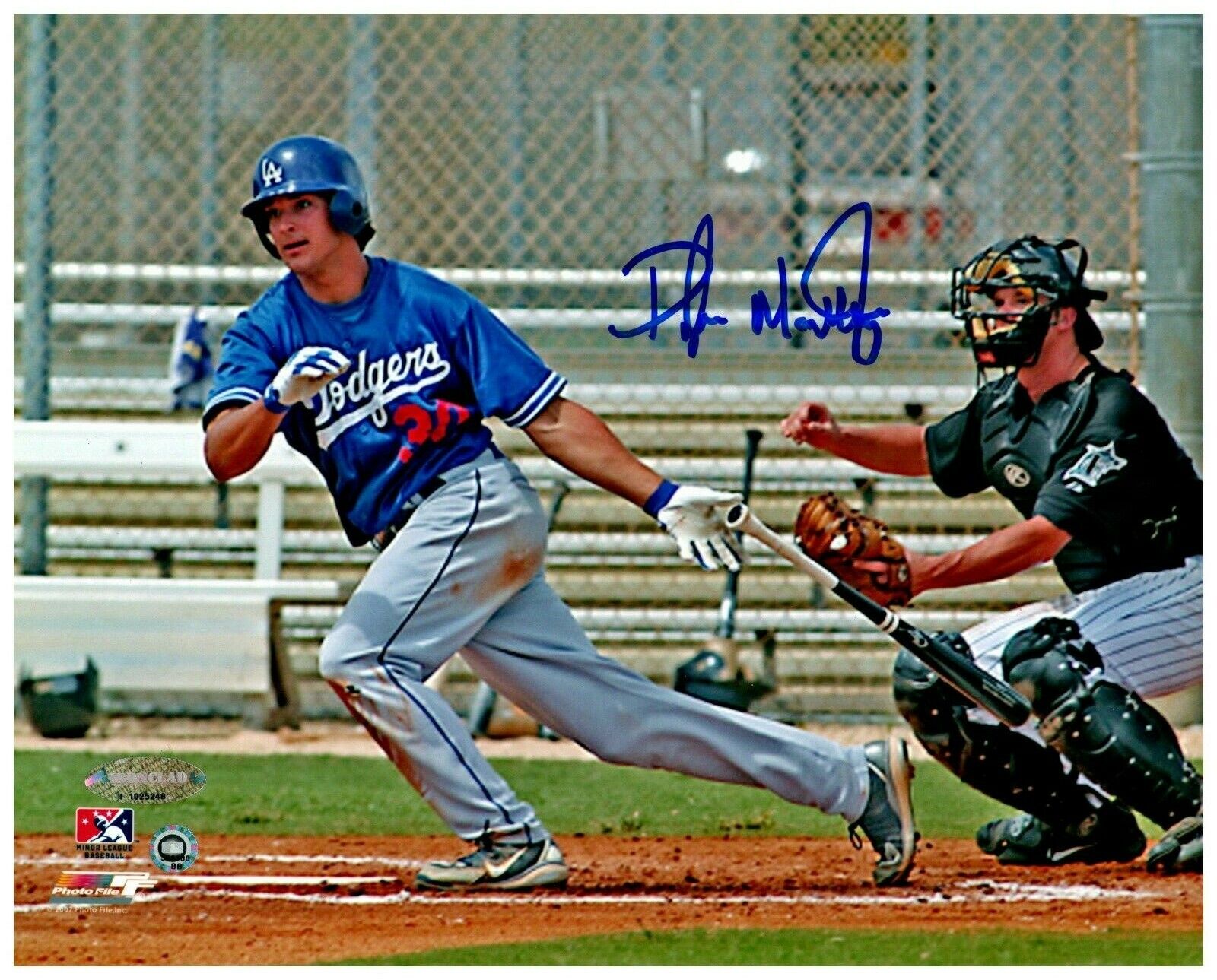 Preston Mattingly MLB Ironclad Authentic Autographed Signed 8x10 Photo