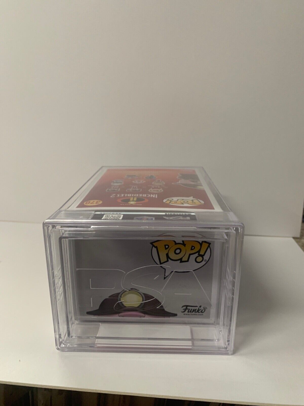 John Ratzenberger Signed Funko Pop PSA Slabbed Certified Incredibles Underminer