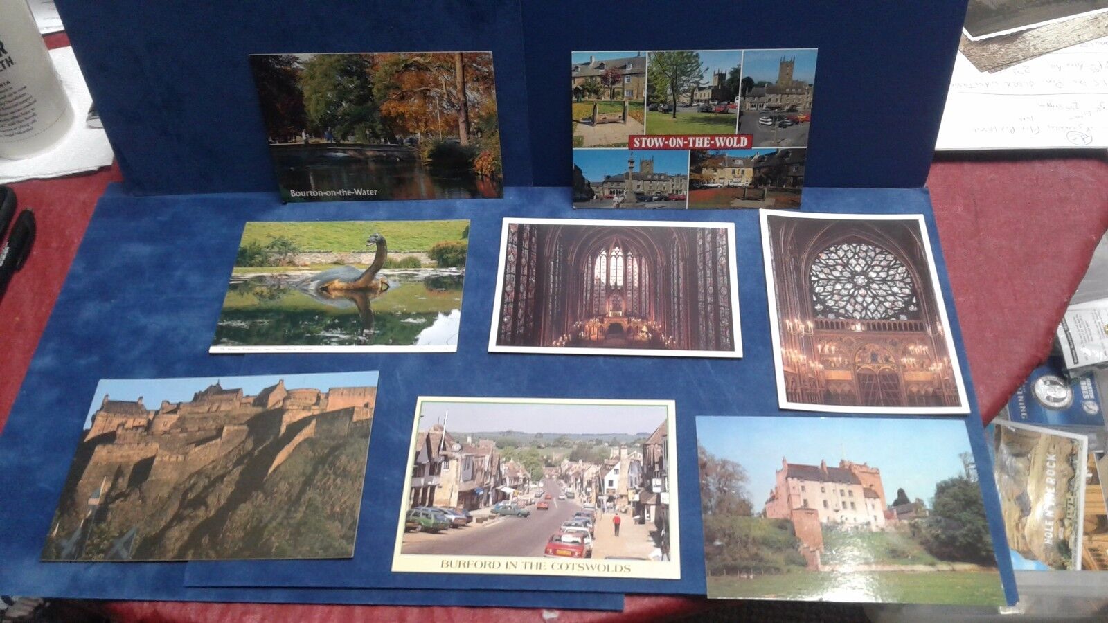 Vintage Scotland England Postcards total of 8