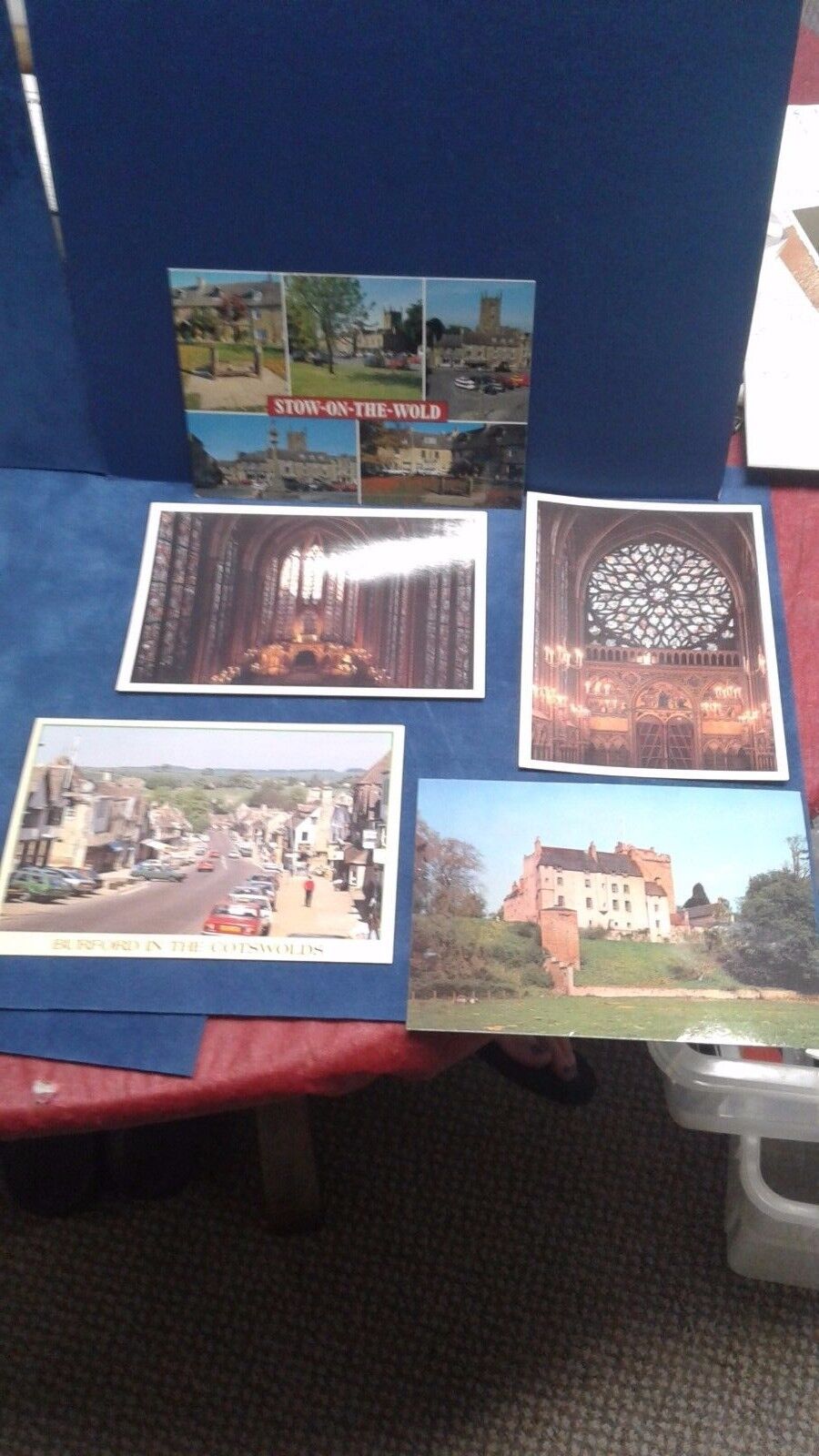 Vintage Scotland England Postcards total of 8