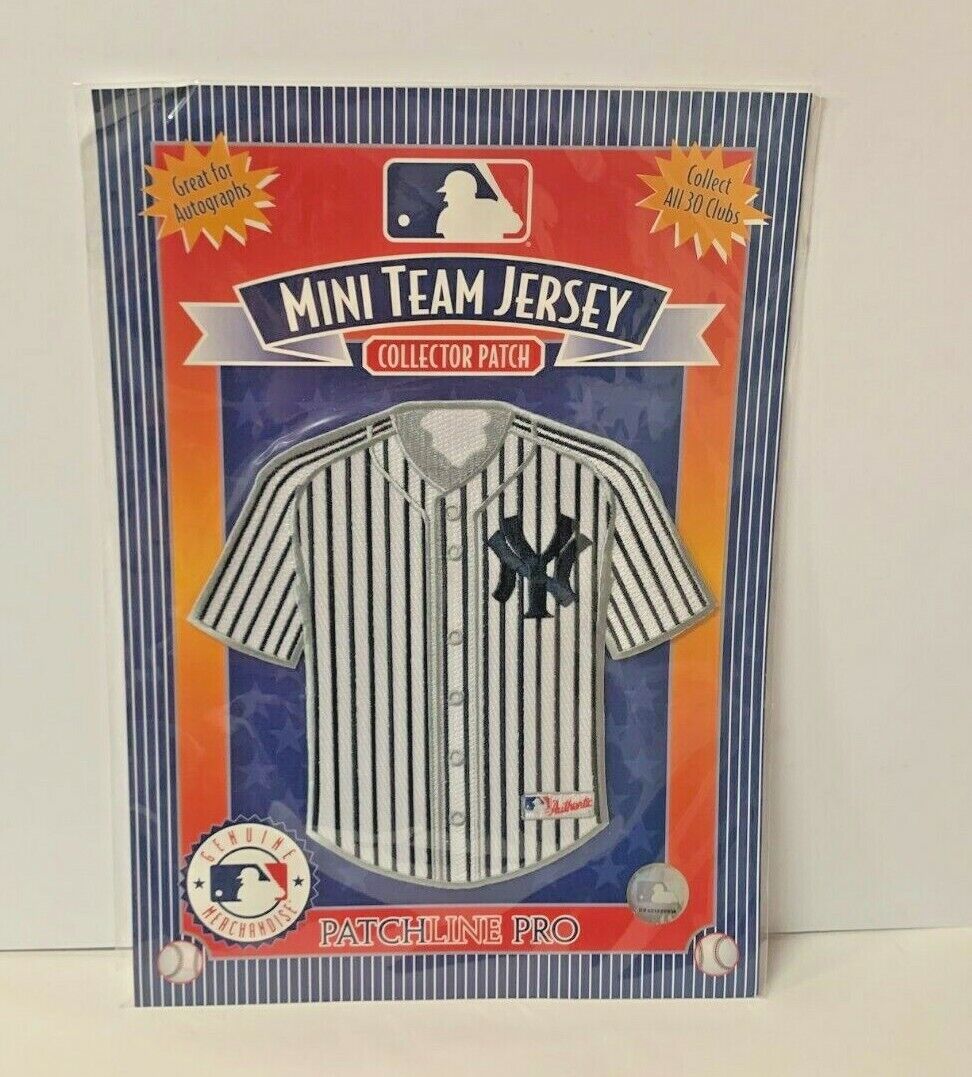 Yankees Mini Team Jersey Patch size 8x8 New in package