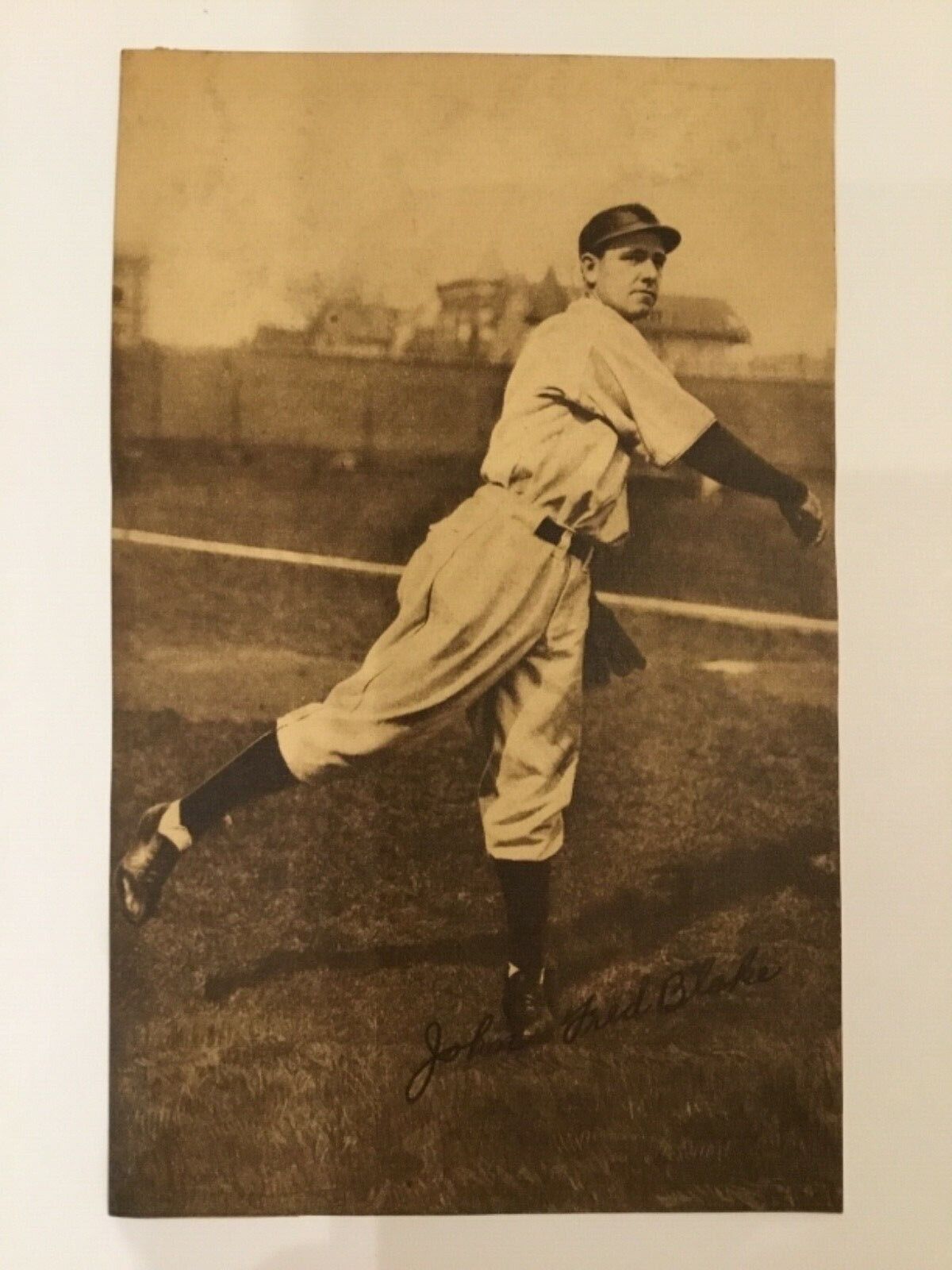 1931 Cubs Team Issued John Blake Trimmed ~ 6x9