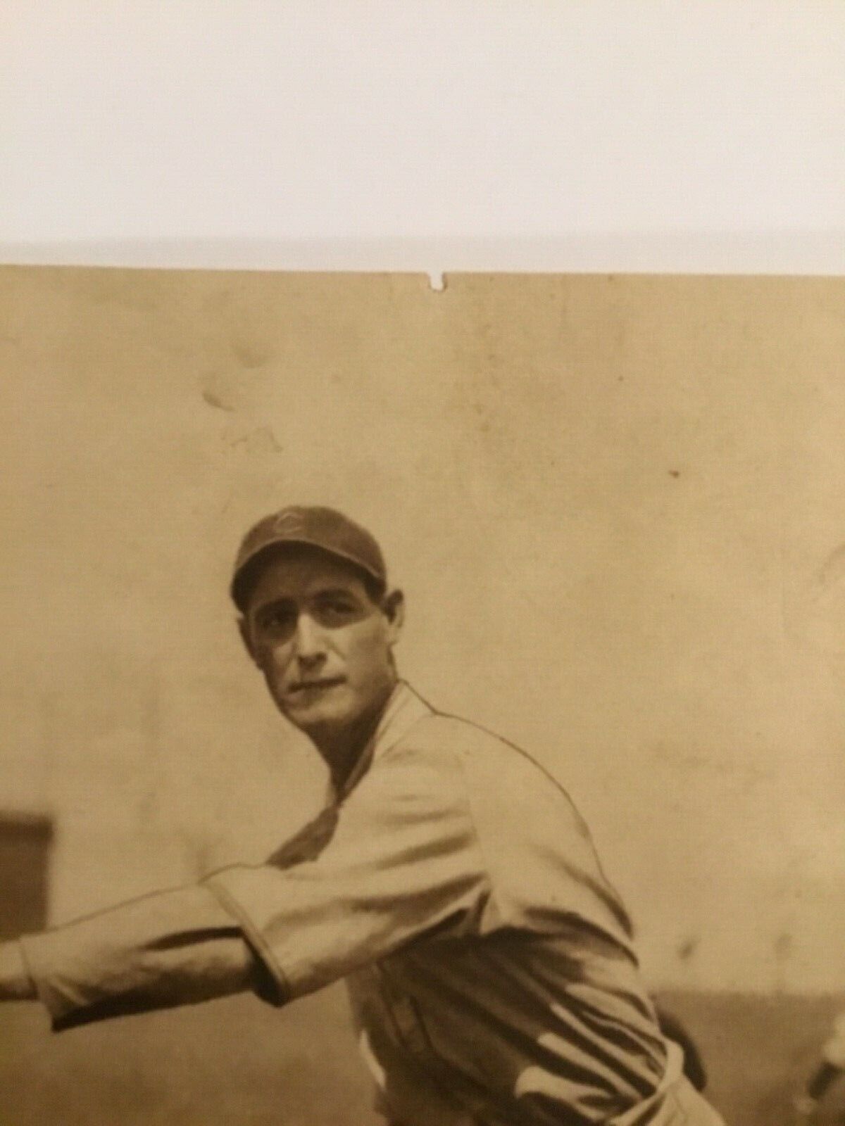1931 Cubs Team Issued Photo Size 6x9 Lester Sweetland