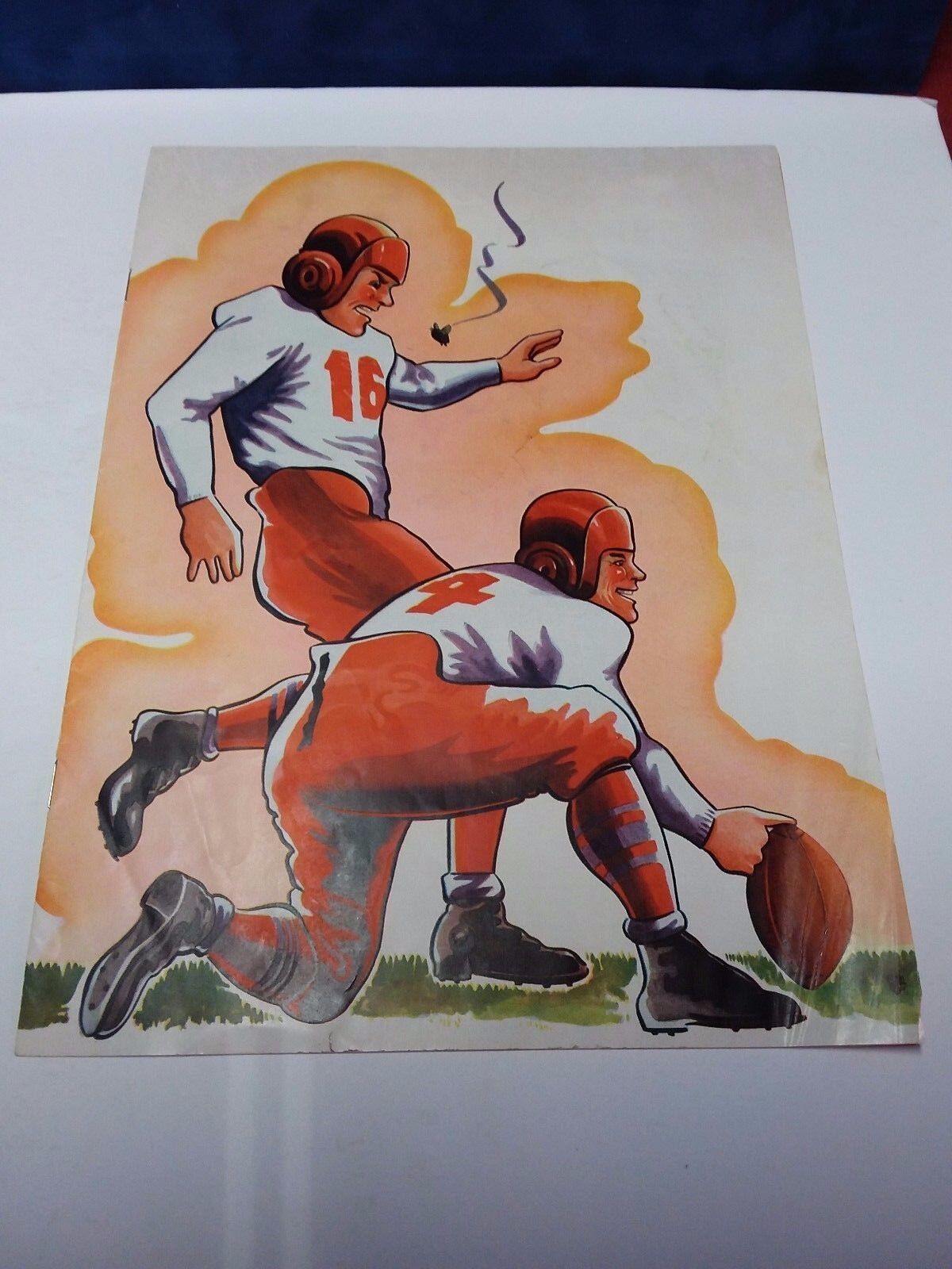 1940 Oregon Webfoots vs. Stanford Indians Football Program