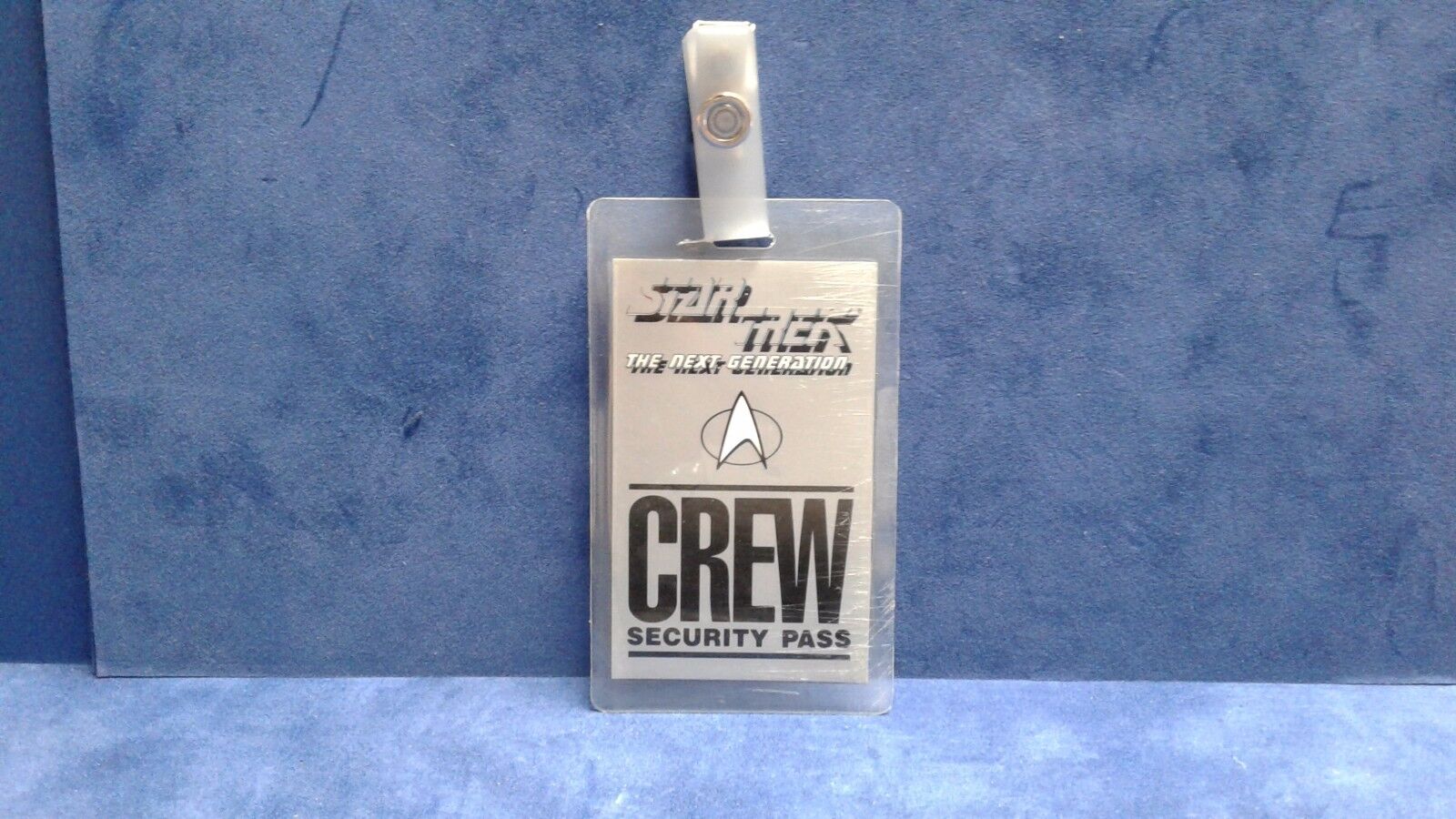 1987-1994  Star Trek The Next Generation Show Crew Security Pass Rare