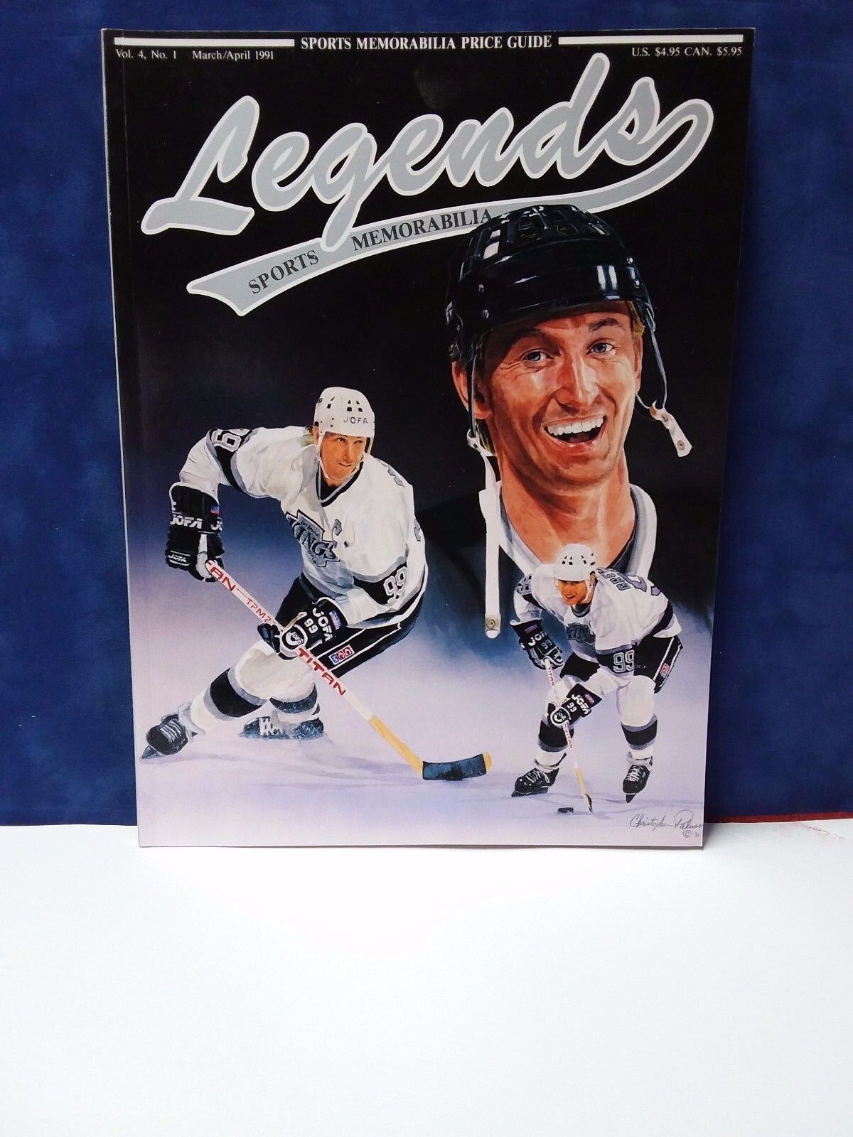 1991 Wayne Gretzky Legends Sports Memorabilia