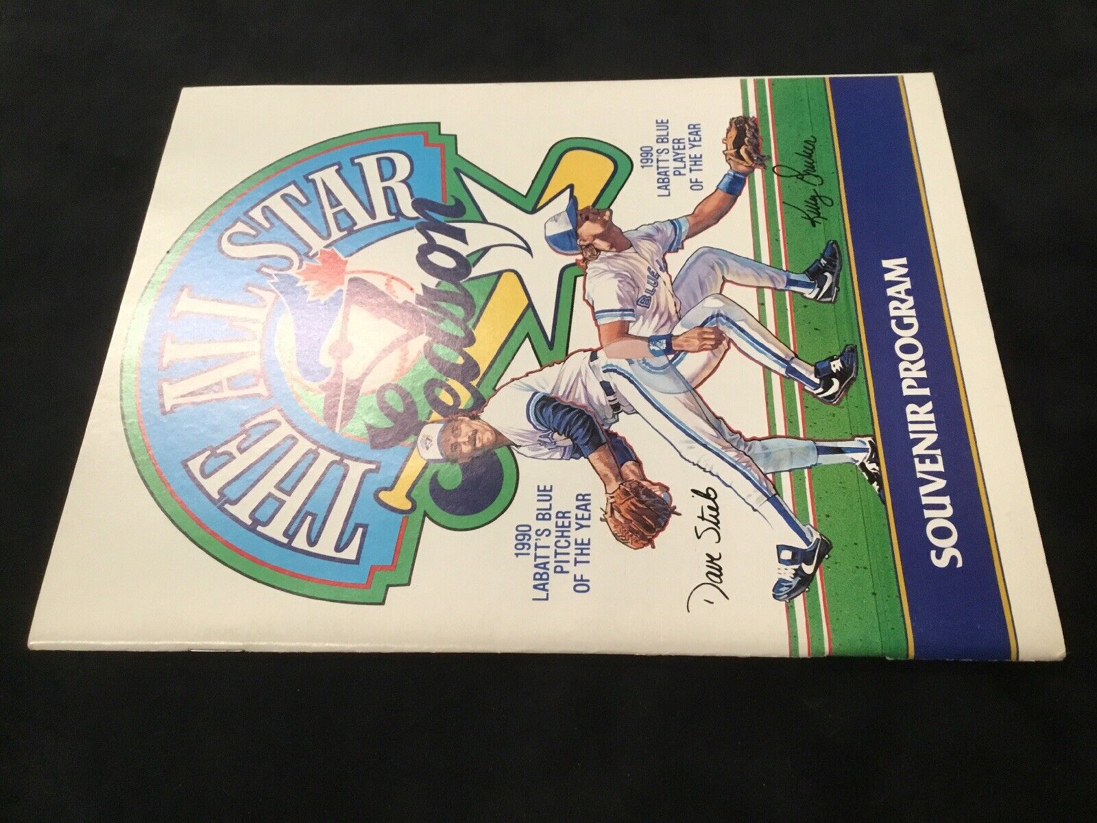1991 Toronto Blue Jays Souvenir All Star Program