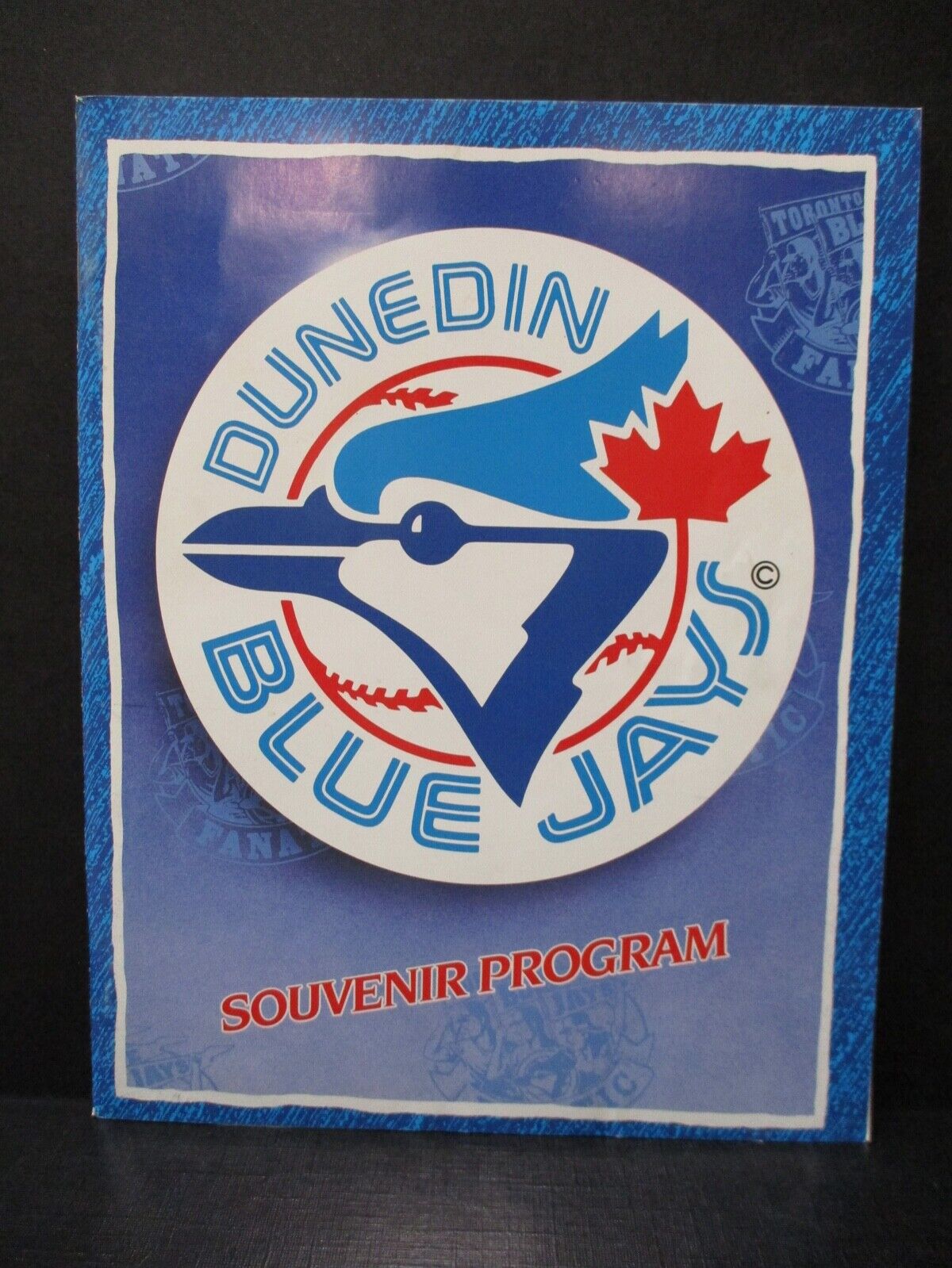 1992 Dunedin Blue Jays Official Souvenir Program Unscored VG-EX Condit -  All Sports Custom Framing