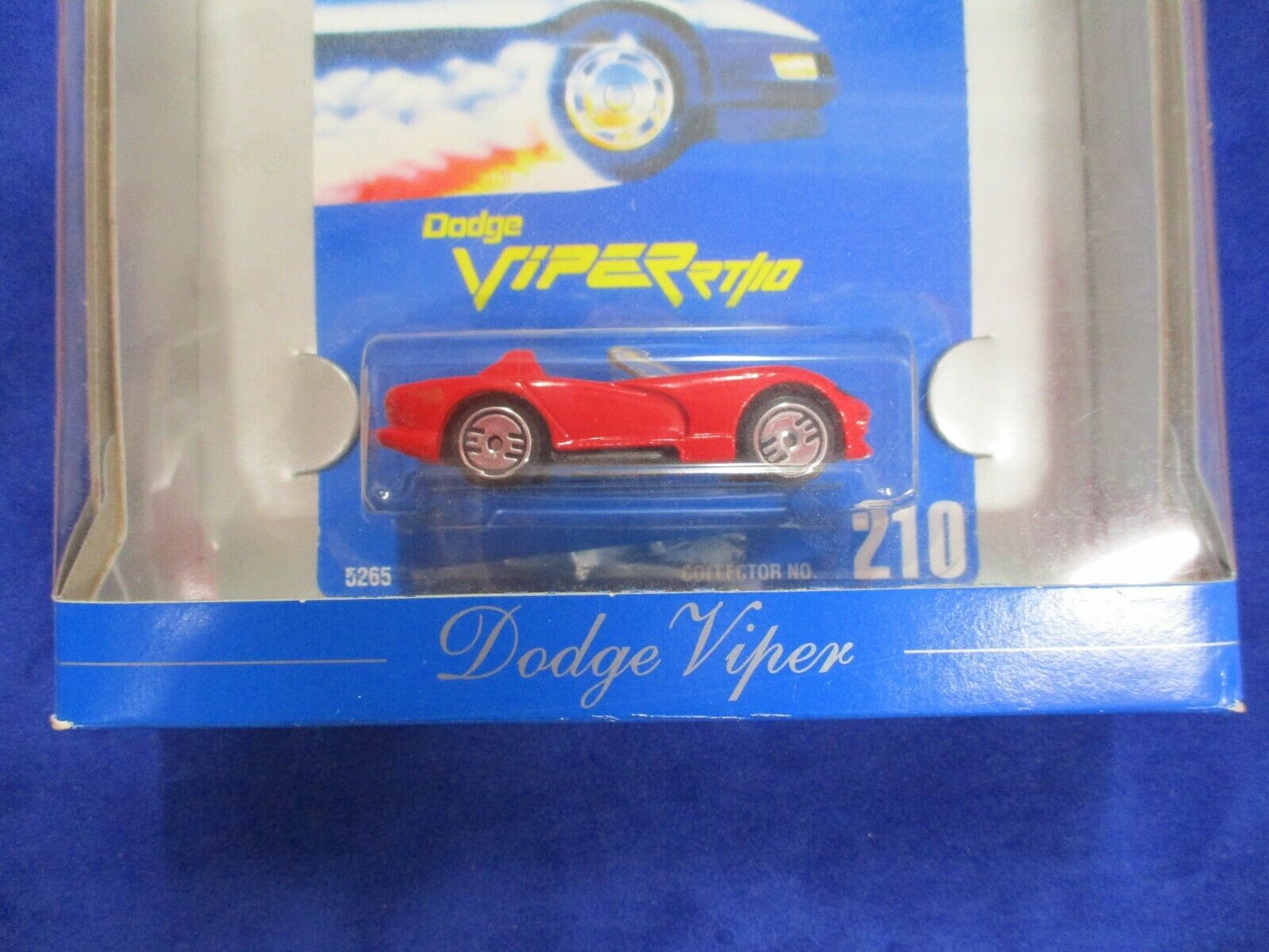 1993 Authentic Commemorative Replica 30 Years Dodge Viper RT/10 Collector No.210