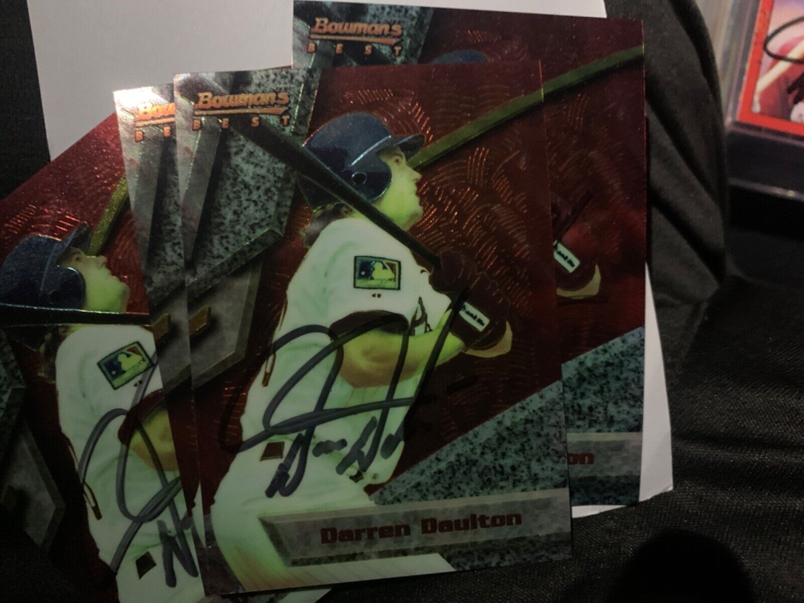 1994 Bowmans Best Darren Daulton Autographed signed Baseball Card