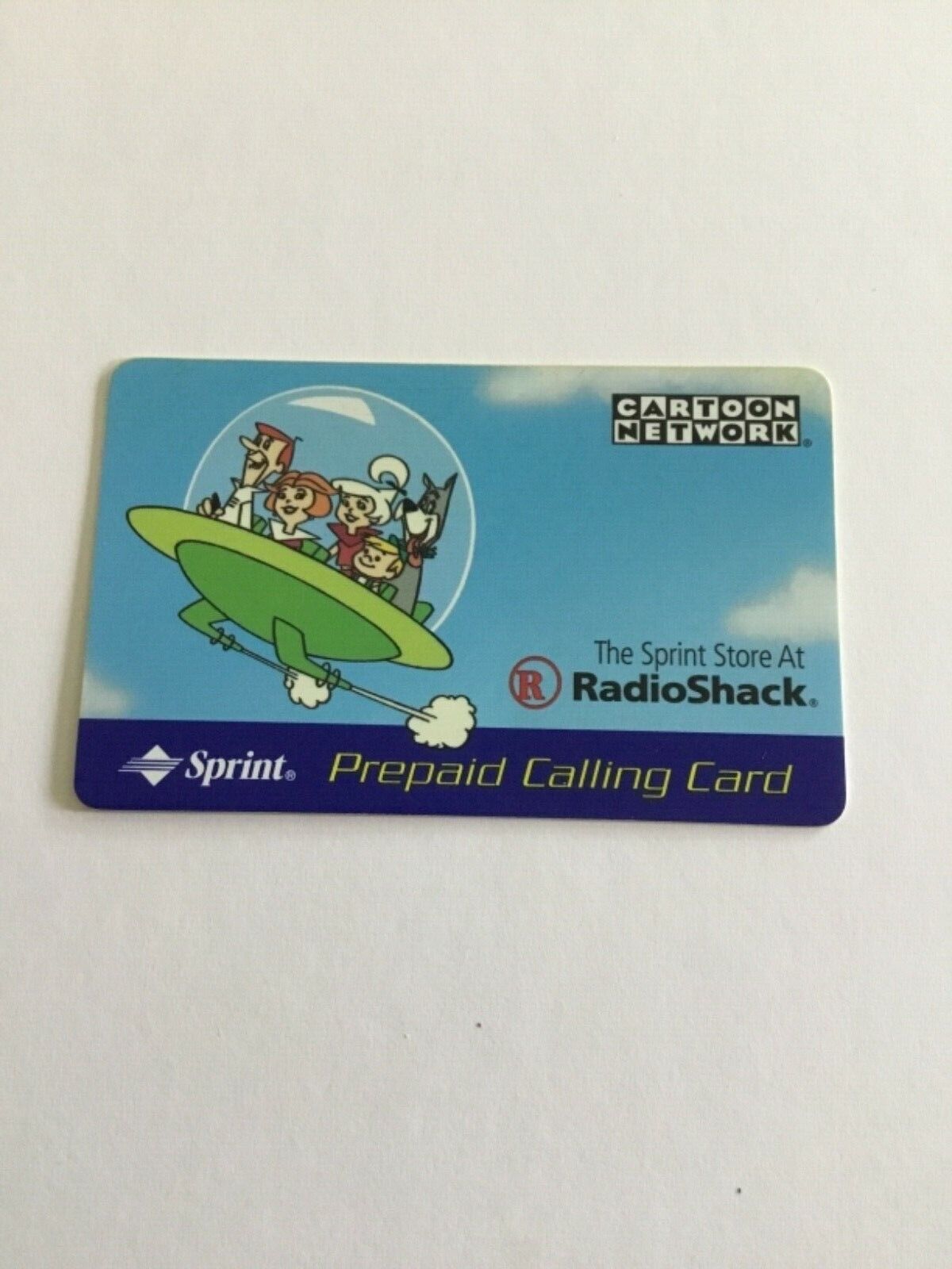 1997 Cartoon Network Jetsons Sprint Prepaid Phone Card