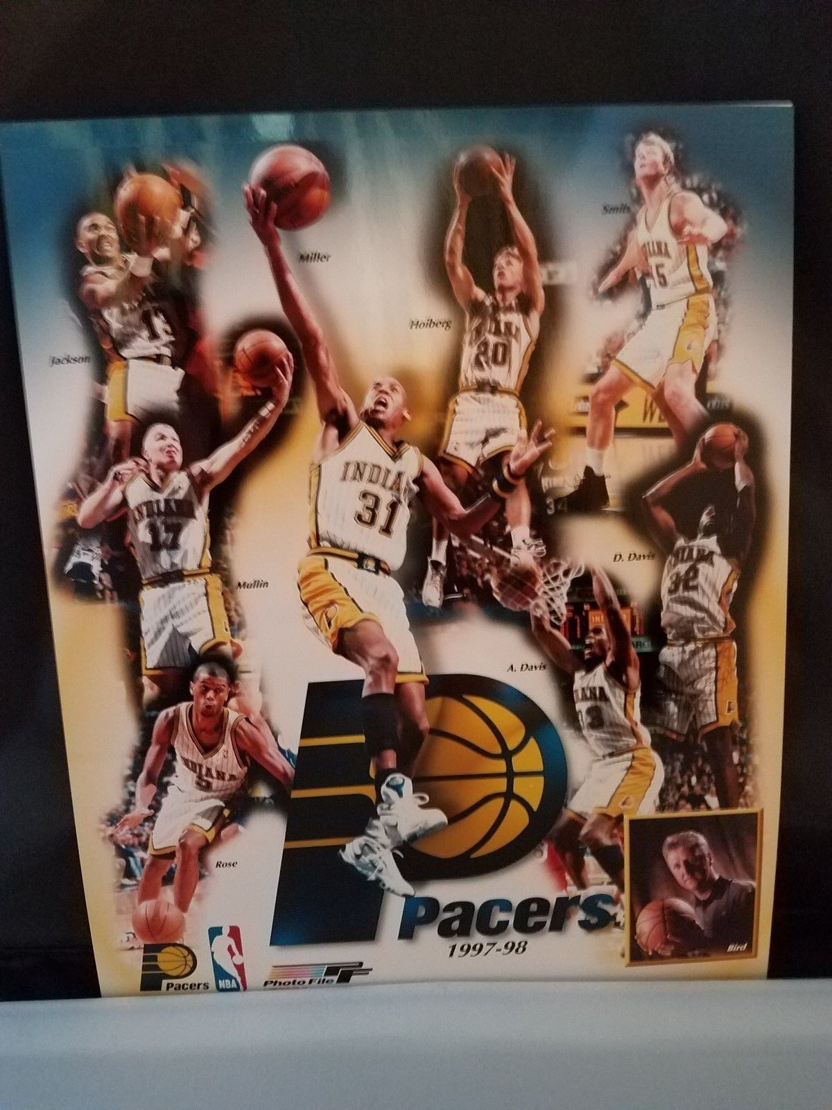 1997-1998 INDIANA PACERS 8x10 PHOTO FILE