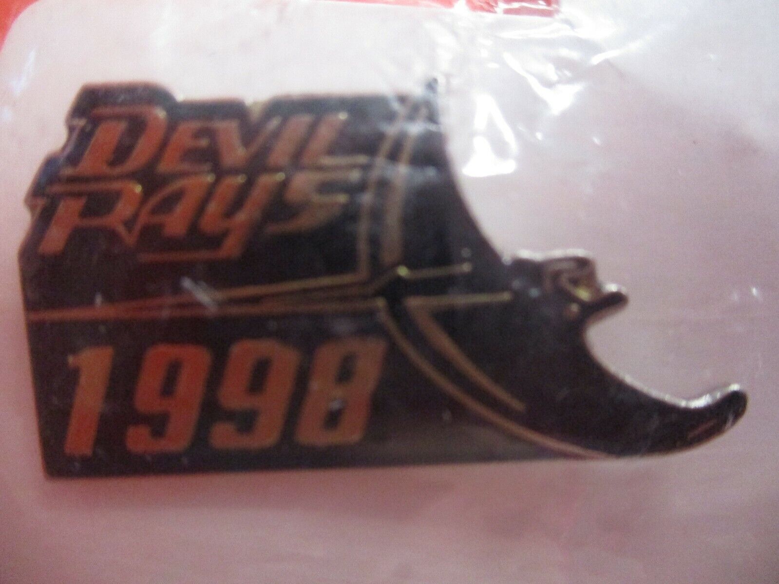 1998 Tampa Bay Devil Rays Inaugural Season Commemorative Pin