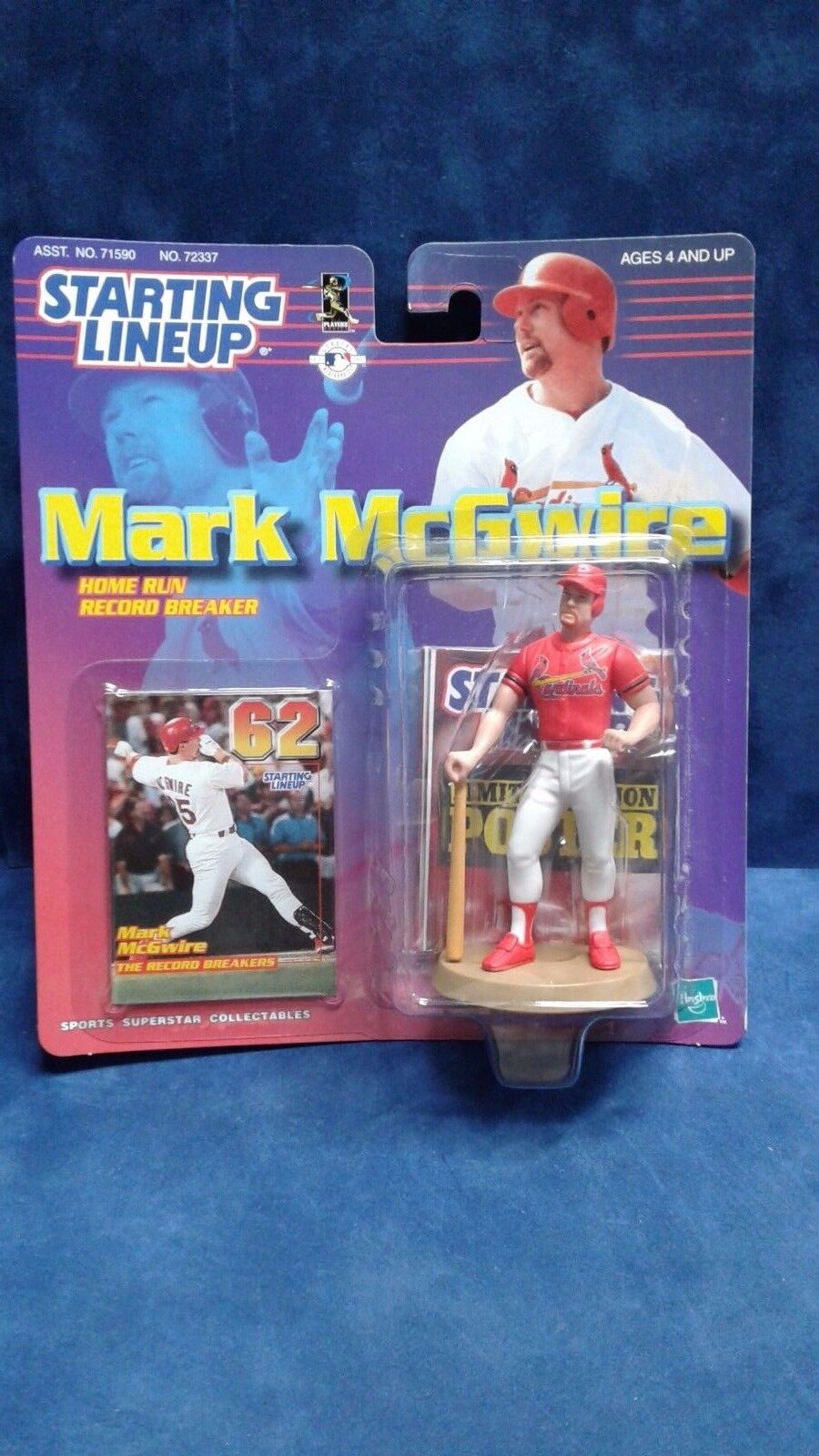 1999 Mark McGwire  Hasbro MLB Starting Line Up  Home Run Record Breaker
