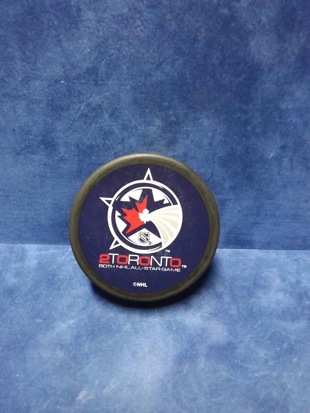 2000 NHL All Star Game Puck Toronto Inglasco