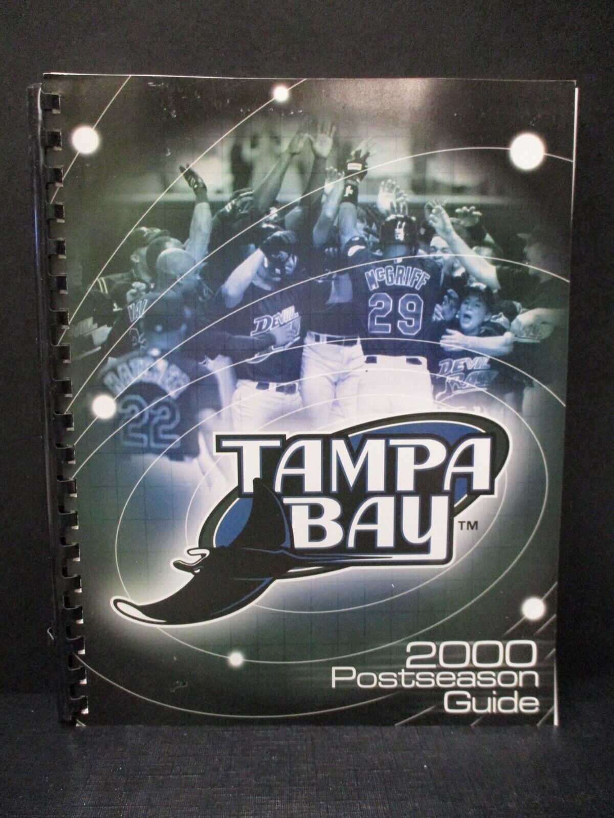 2000 Tampa Bay Devil Rays Post Season Guide McGriff Excellent