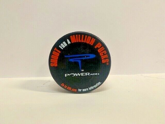 2003 NHL Game On!  Powerade puck Official Licensed Puck