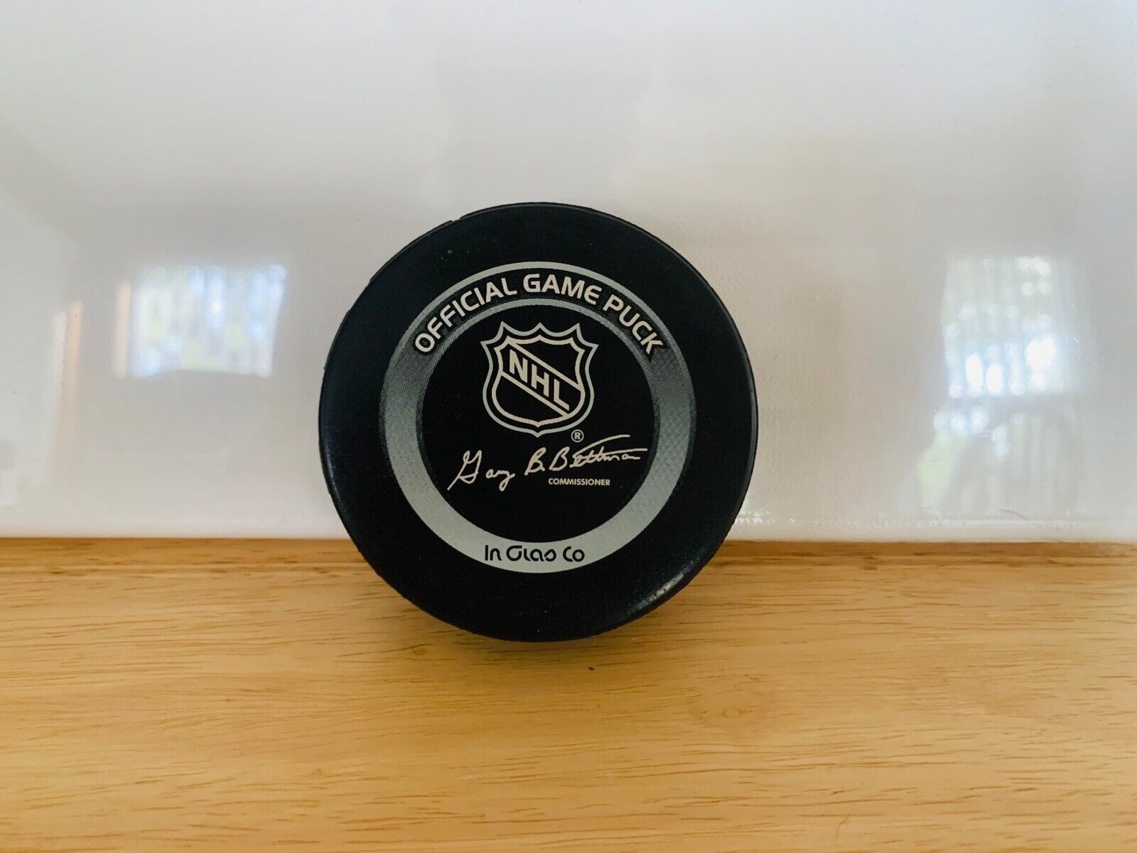2004 Stanley Cup Finals Official Hockey Puck Game Six NHL Tampa Bay Lightning