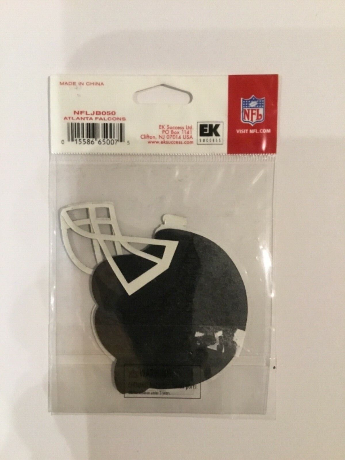 Atlanta Falcons Helmet Sticker 3.5x3 Inch EK Success NIP Old Stock
