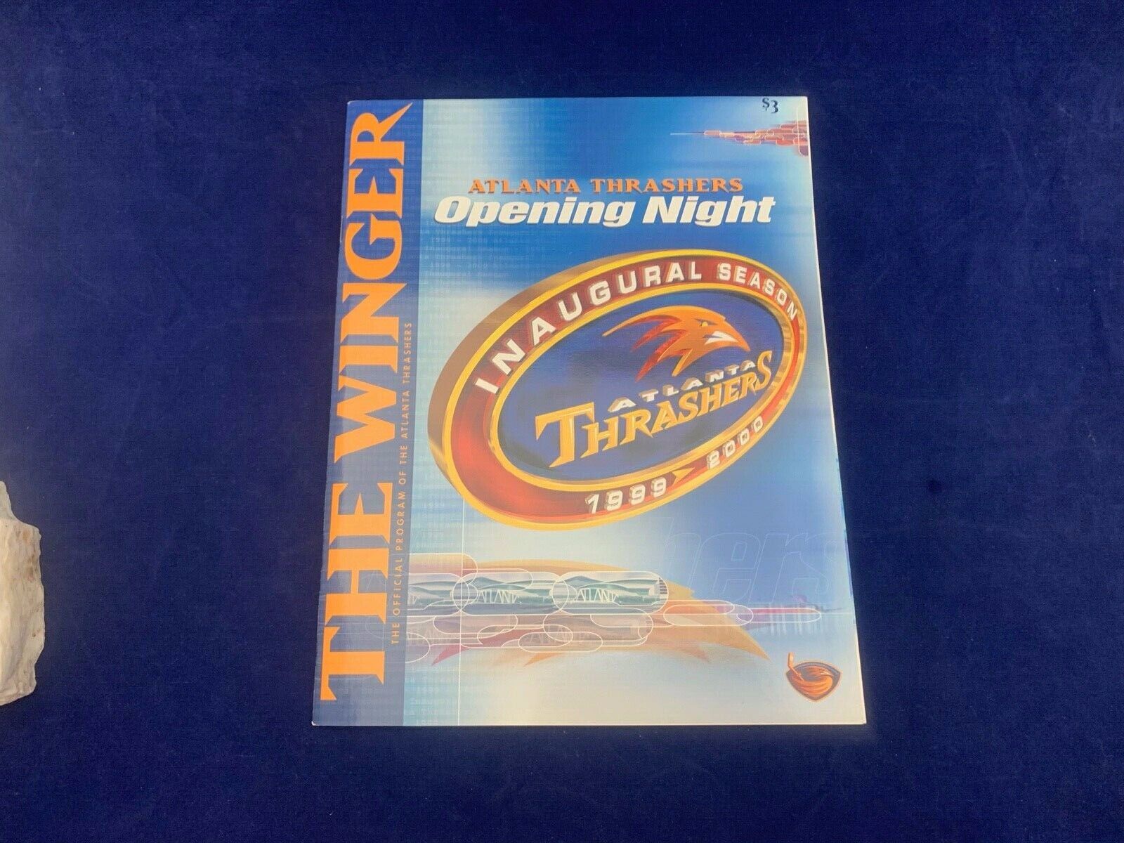 Atlanta Thrasher 1999-2000 Inaugural Opening Night Official Program ex condition