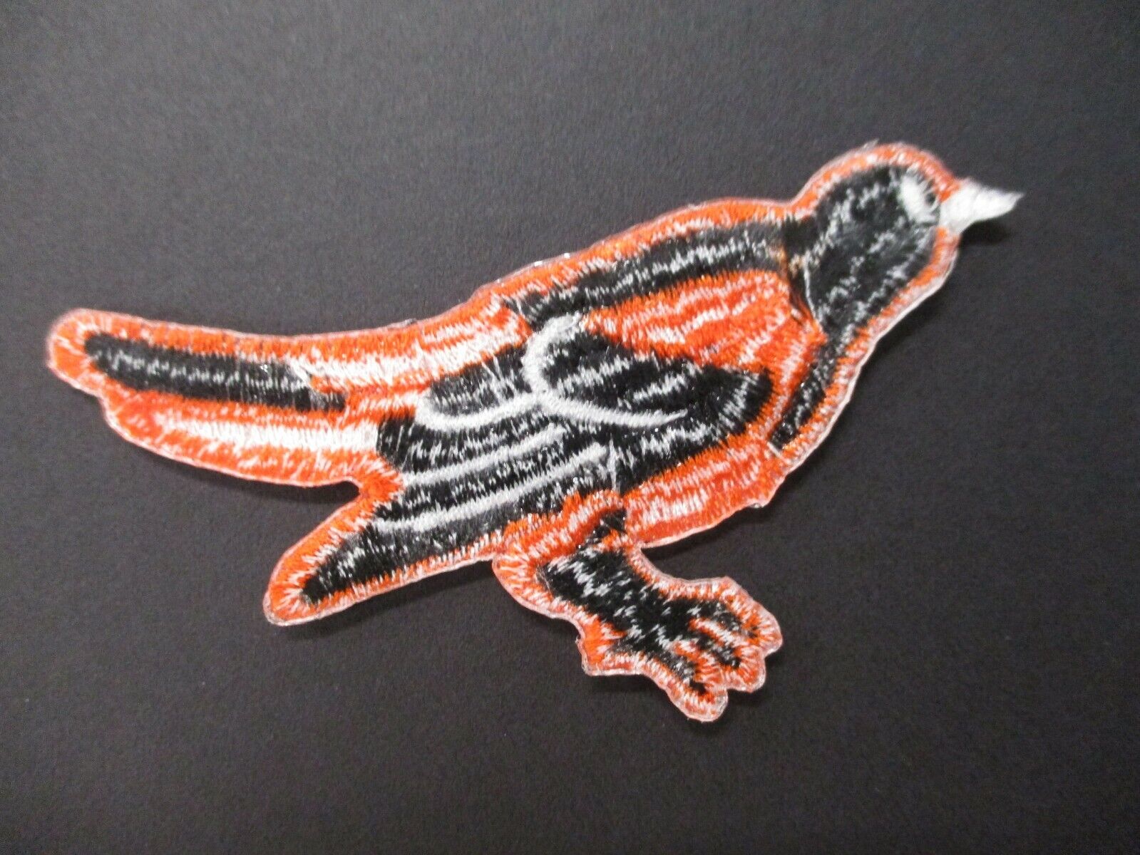 Baltimore Orioles Oriole (Bird) Patch Logo Size 1.75 x 3.25 inches