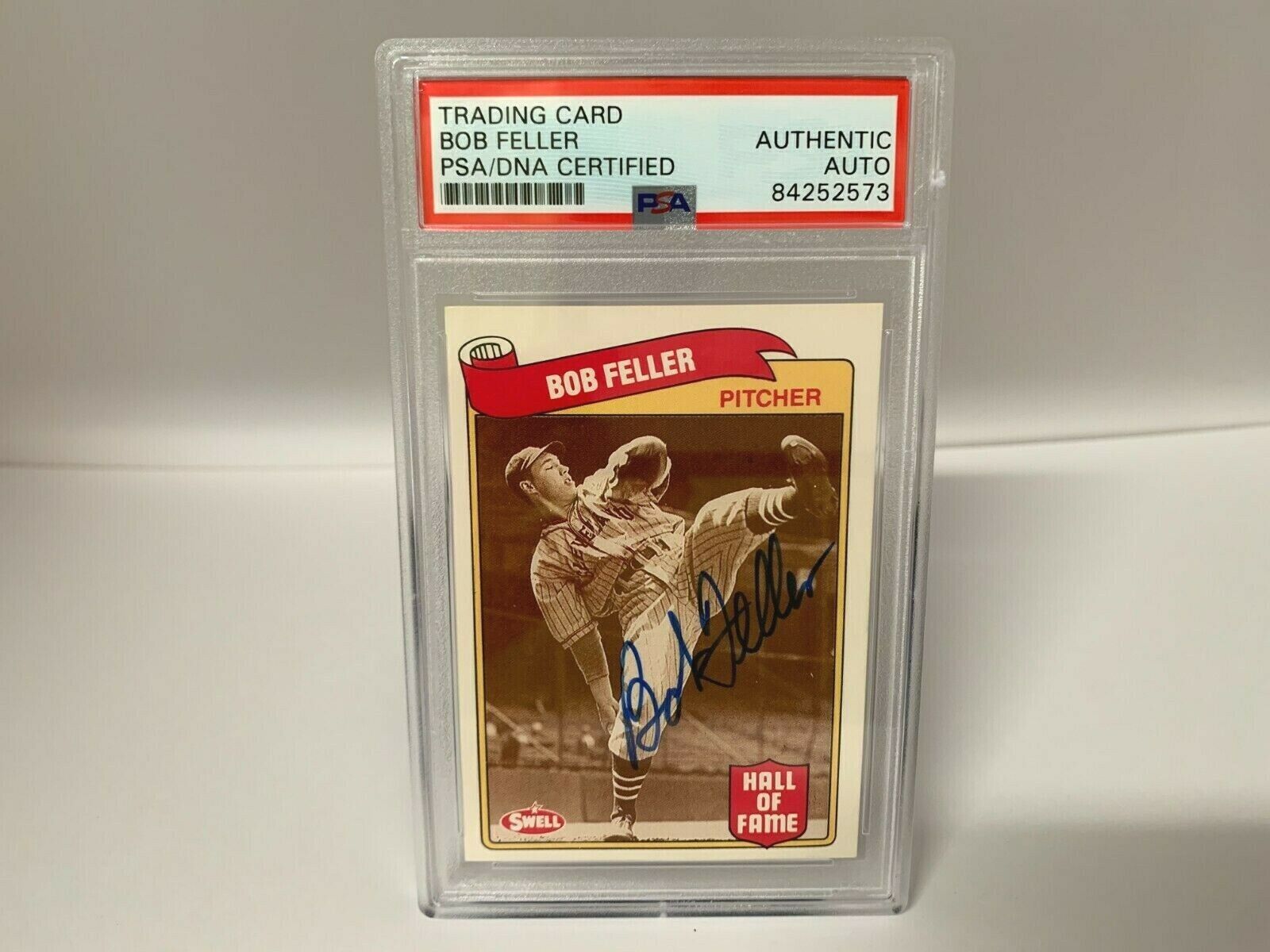 Bob Feller - Trading/Sports Card Signed