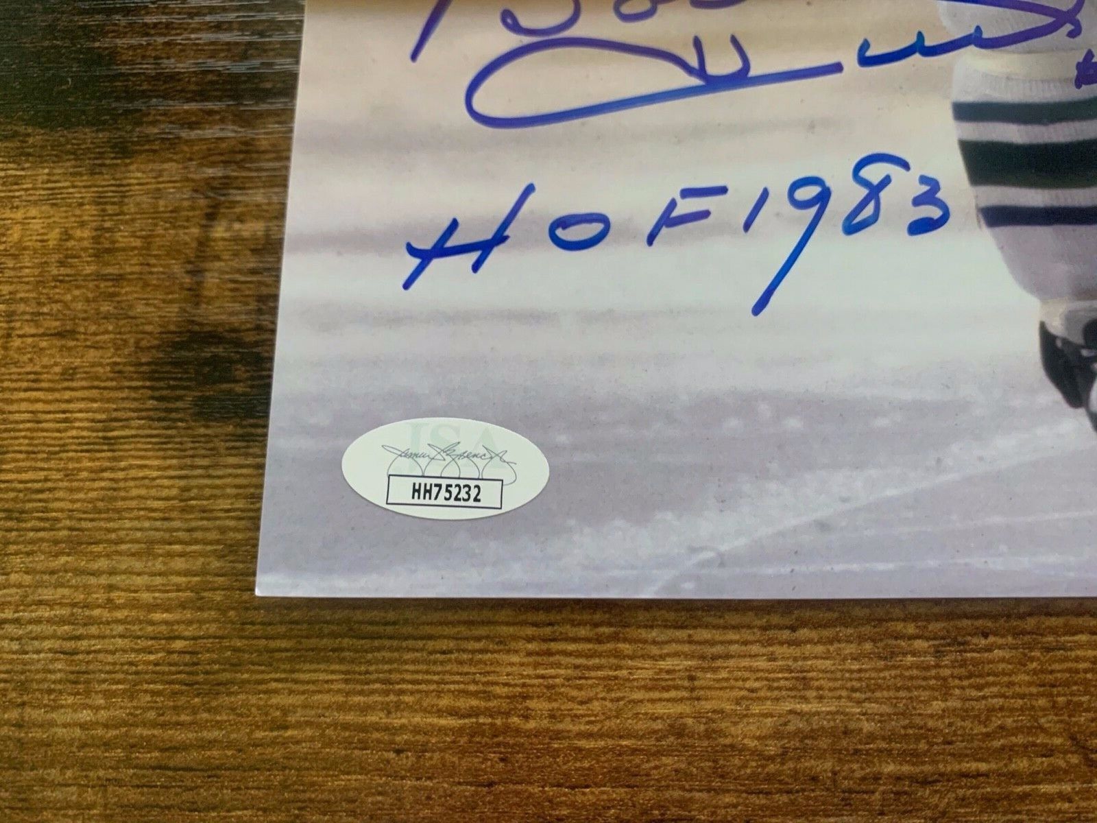 Bobby Hull Hartford Whalers Autographed 8x10 Photo JSA COA HH75232