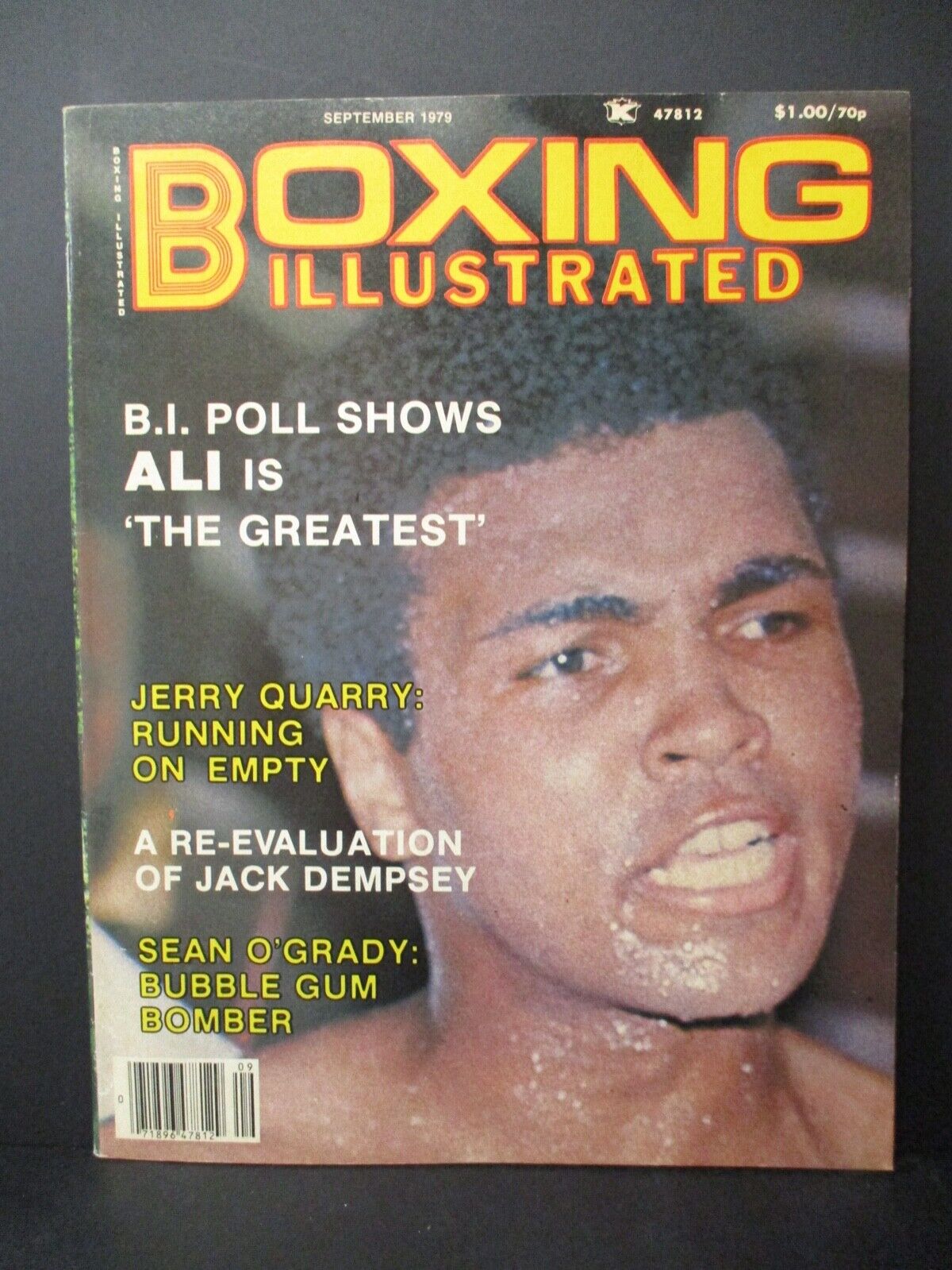 Boxing Illustrated September 1979 Vintage Magazine Muhammad Ali The Greatest