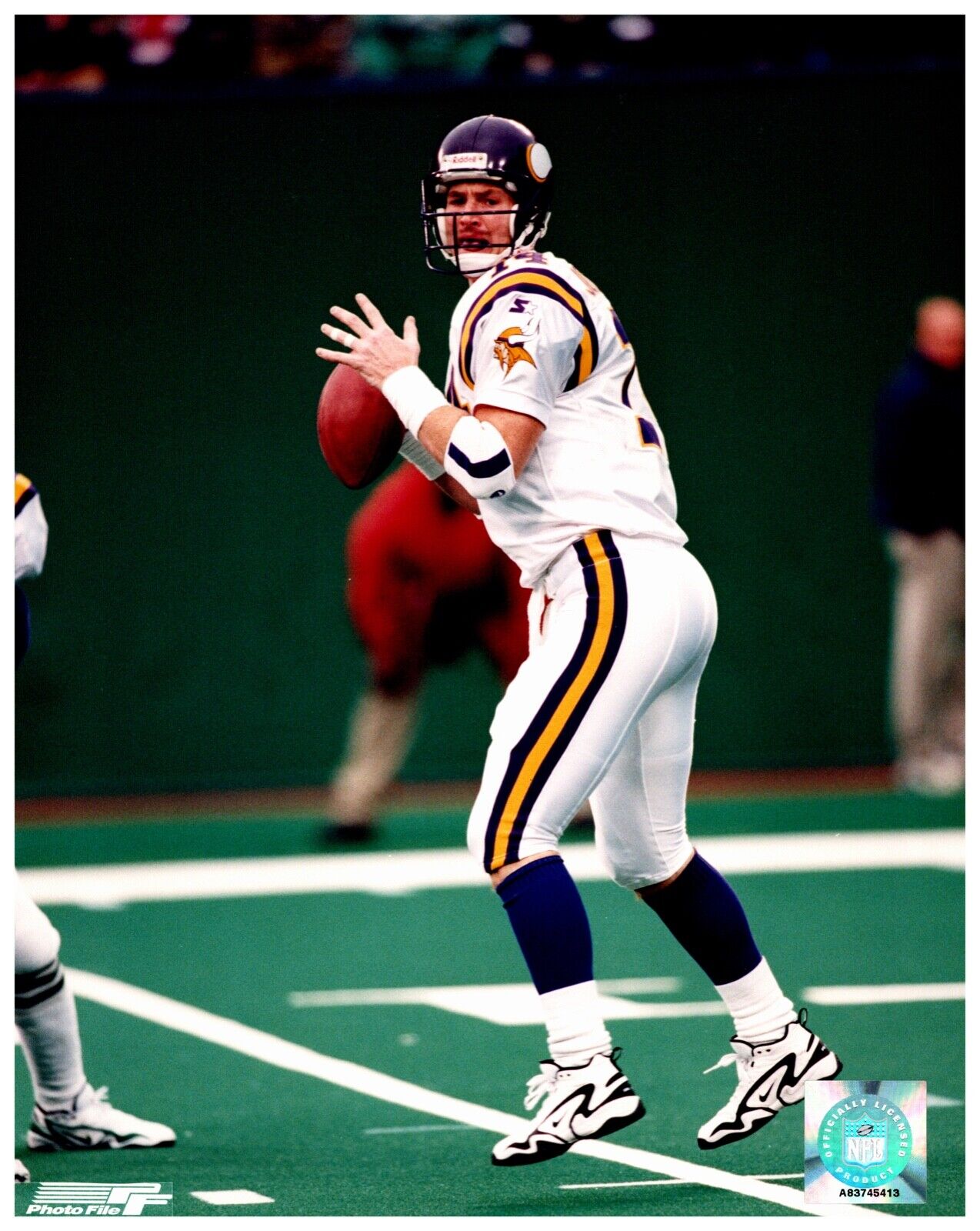Brad Johnson Minnesota Vikings Photofile Unsigned 8x10 NFL Sports HG Photo 2