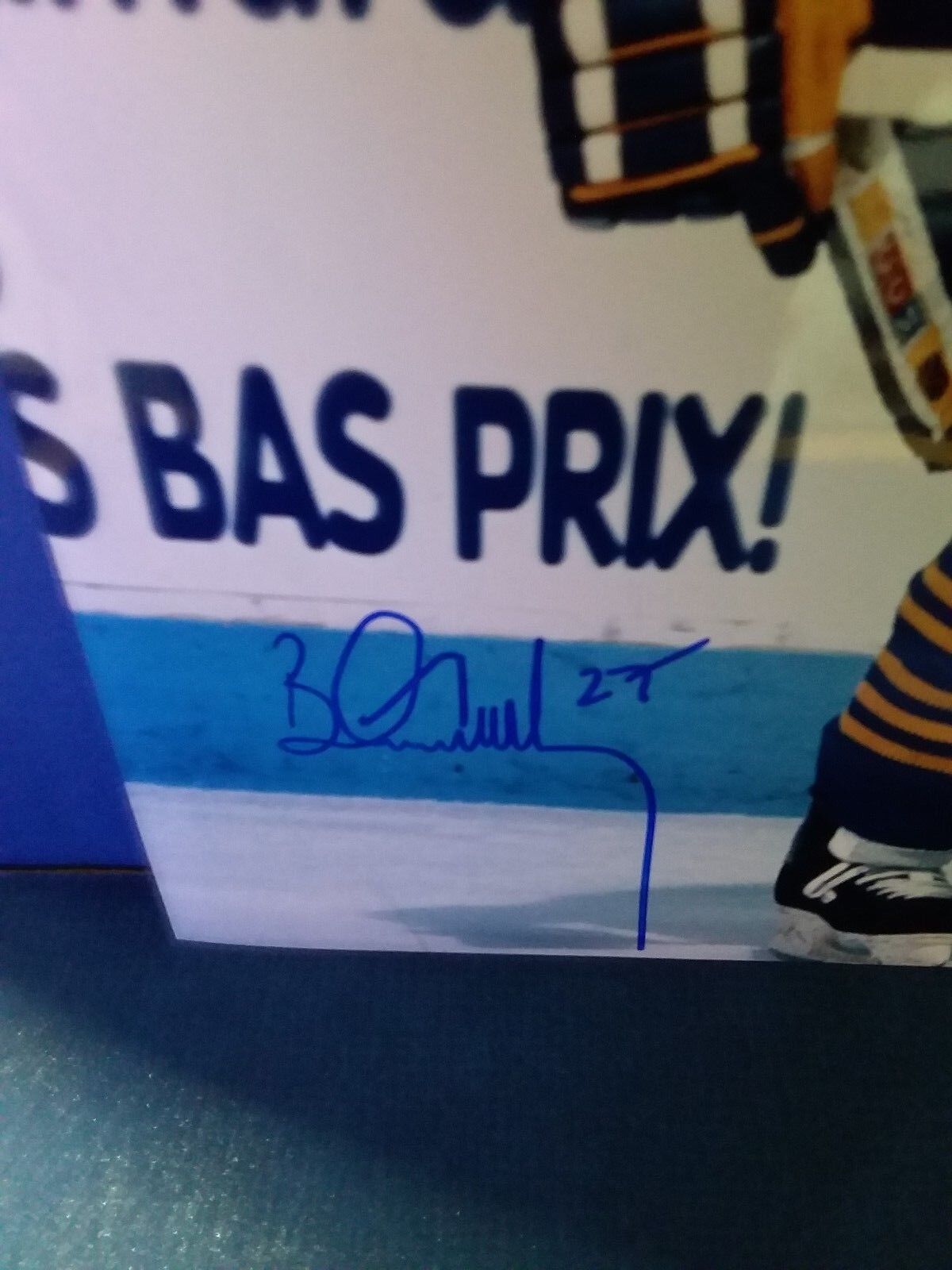 Brad May Buffalo Sabres Autographed 8x10 Photo