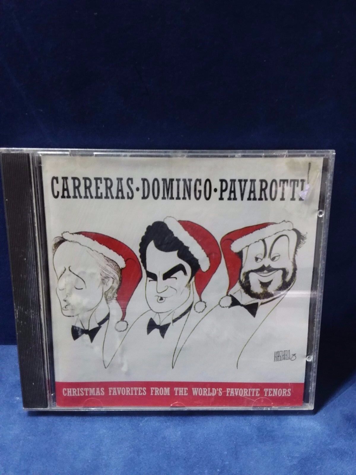 CD Carreras Domingo Pavarotti Christmas Favorites USED