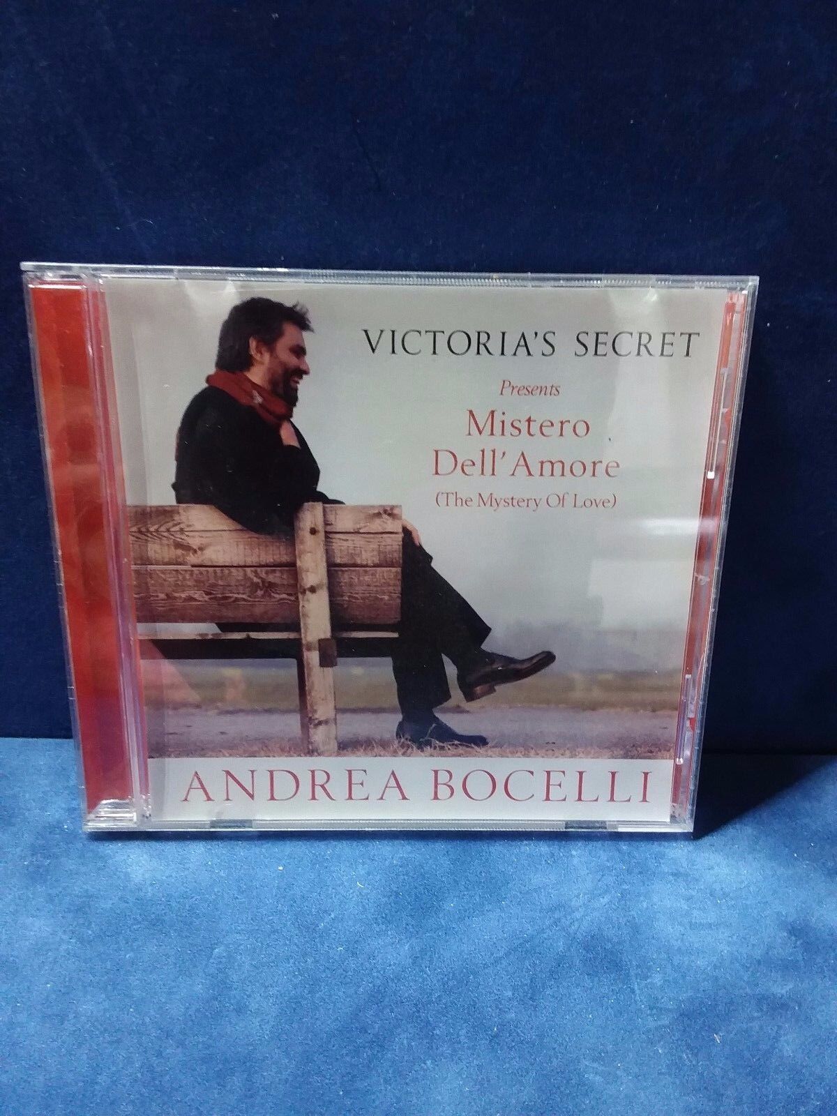 CD Victoria's Secret presents Mistero Dell' Amore Andrea Bocelli  USED