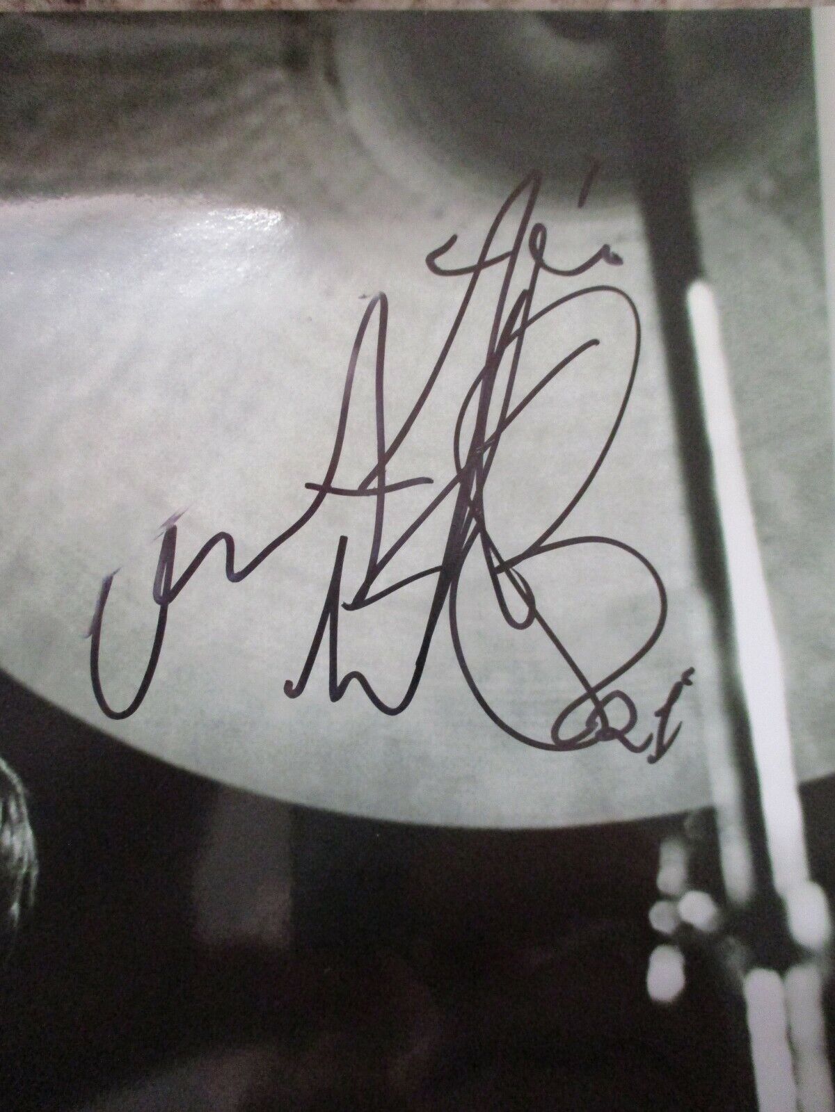Charlie Watts Rolling Stones Autographed 8x10 Color Photo JSA COA NN06336