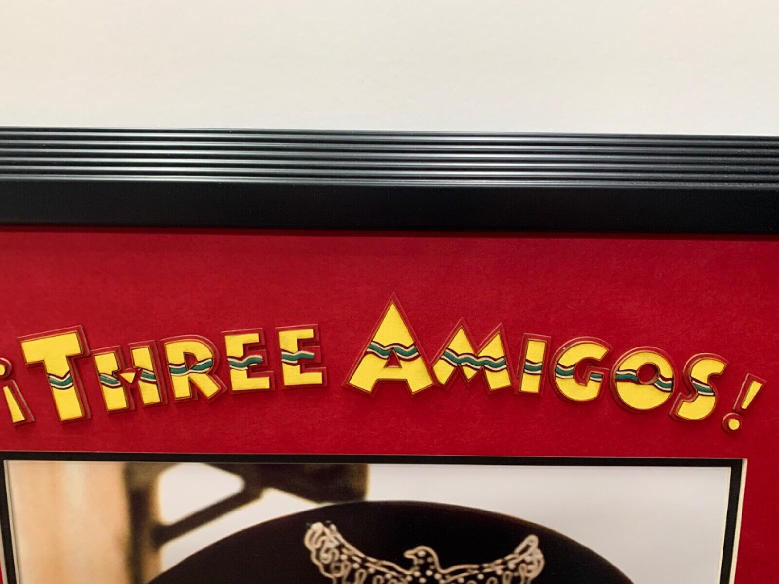 Chevy Chase Autographed Three Amigos 16x20 Custom Framed JSA BAS Dusty Bottoms