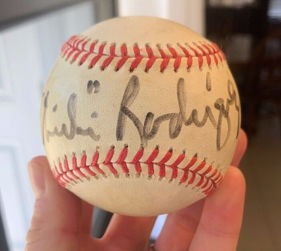 Chi Chi Rodriguez Pro Golfer Autographed Budig MLB Baseball with PSA COA