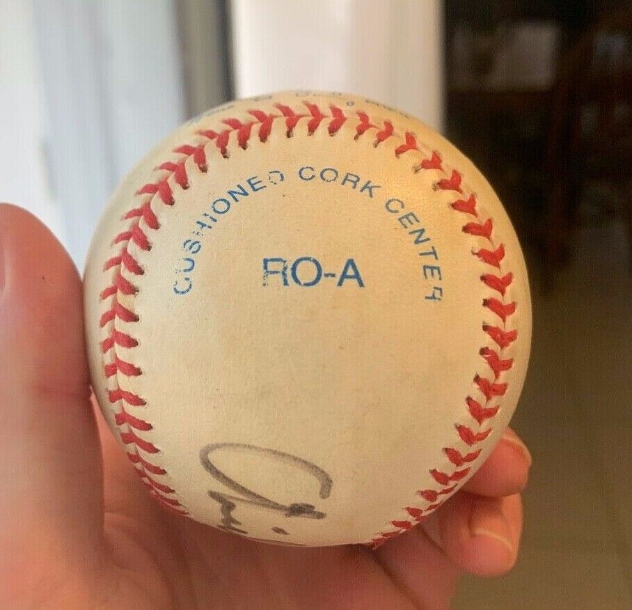 Chi Chi Rodriguez Pro Golfer Autographed Budig MLB Baseball with PSA COA