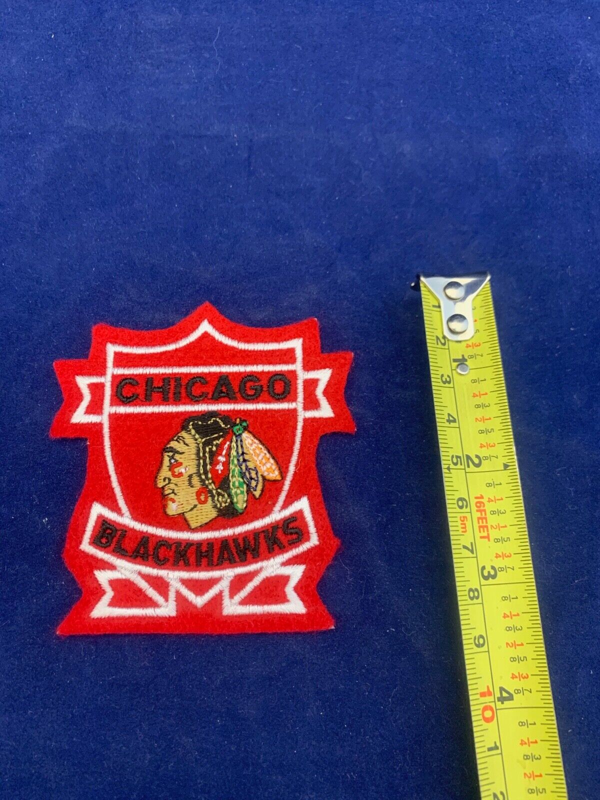 Chicago Blackhawks NHL Hockey Patch Size 3 x 3.5 inches