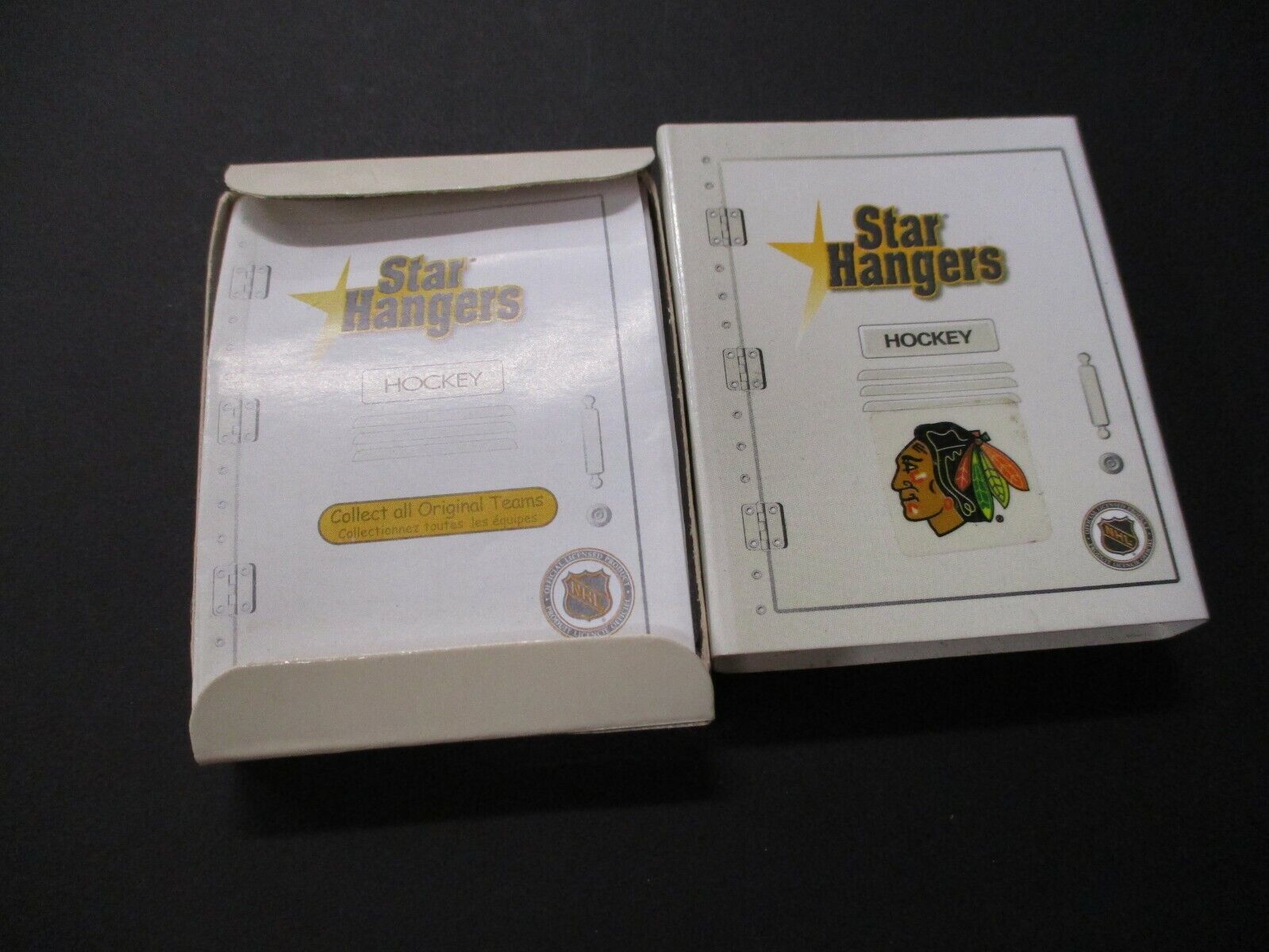 Chicago Blackhawks Star Hangers Mini Jersey Size 2 x 2.5 Inches in Original Box